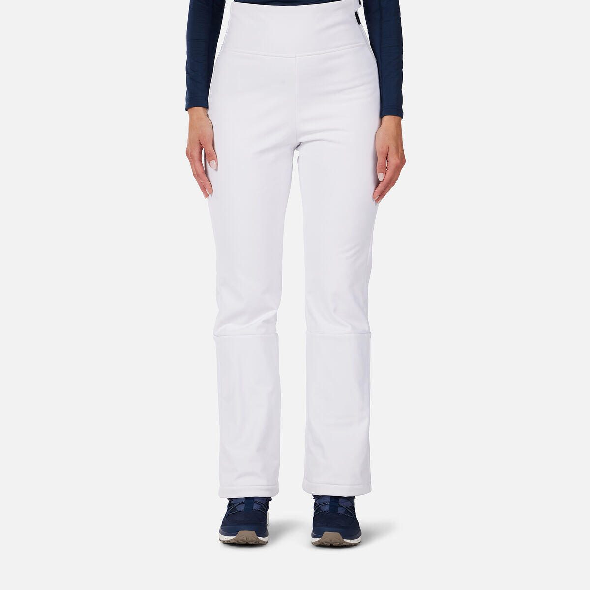 Spodnie narciarskie damskie Rossignol Ski Softshell White - L