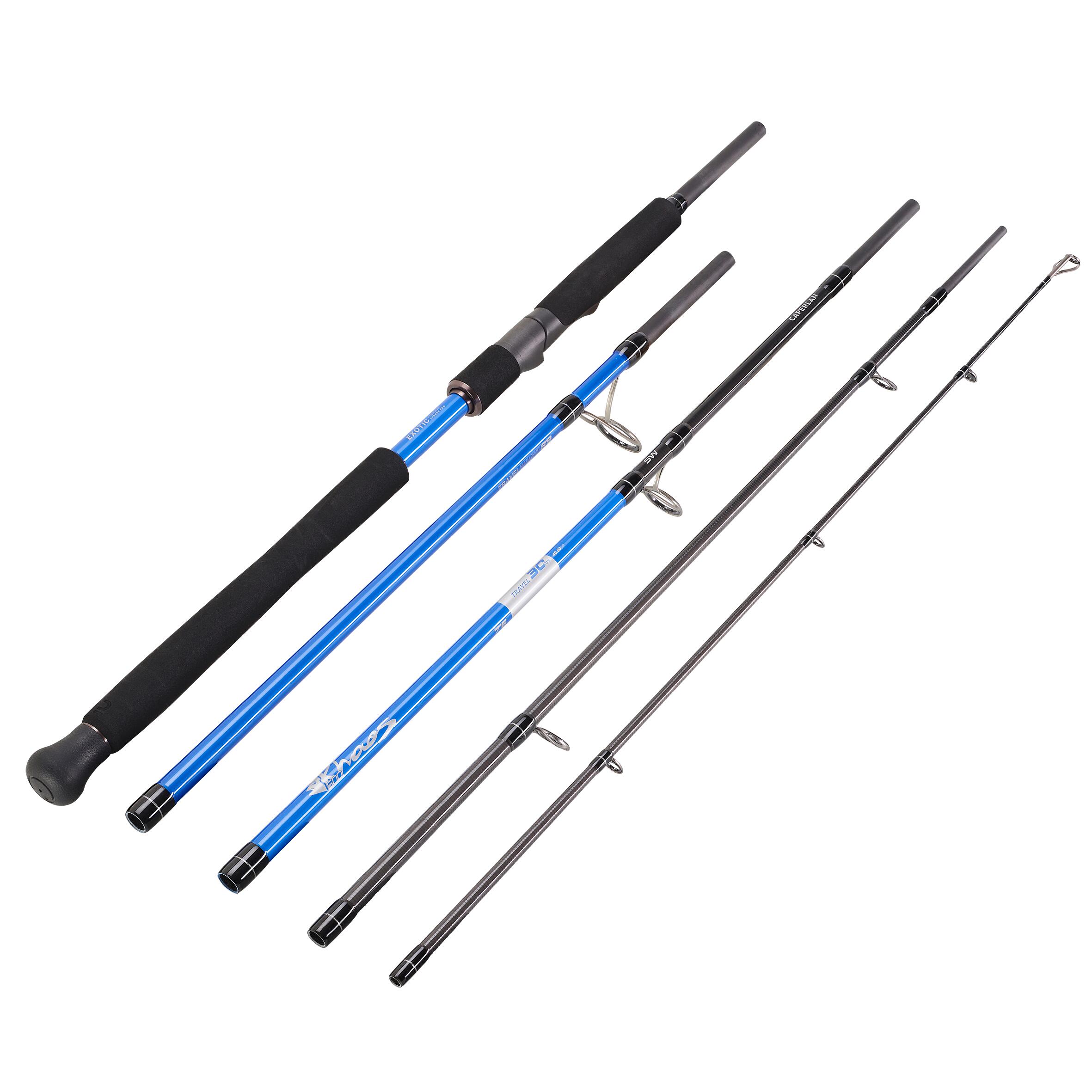 Wędka morska Caperlan Khaos-500 Travel 30 lb 228/270 40-80 g