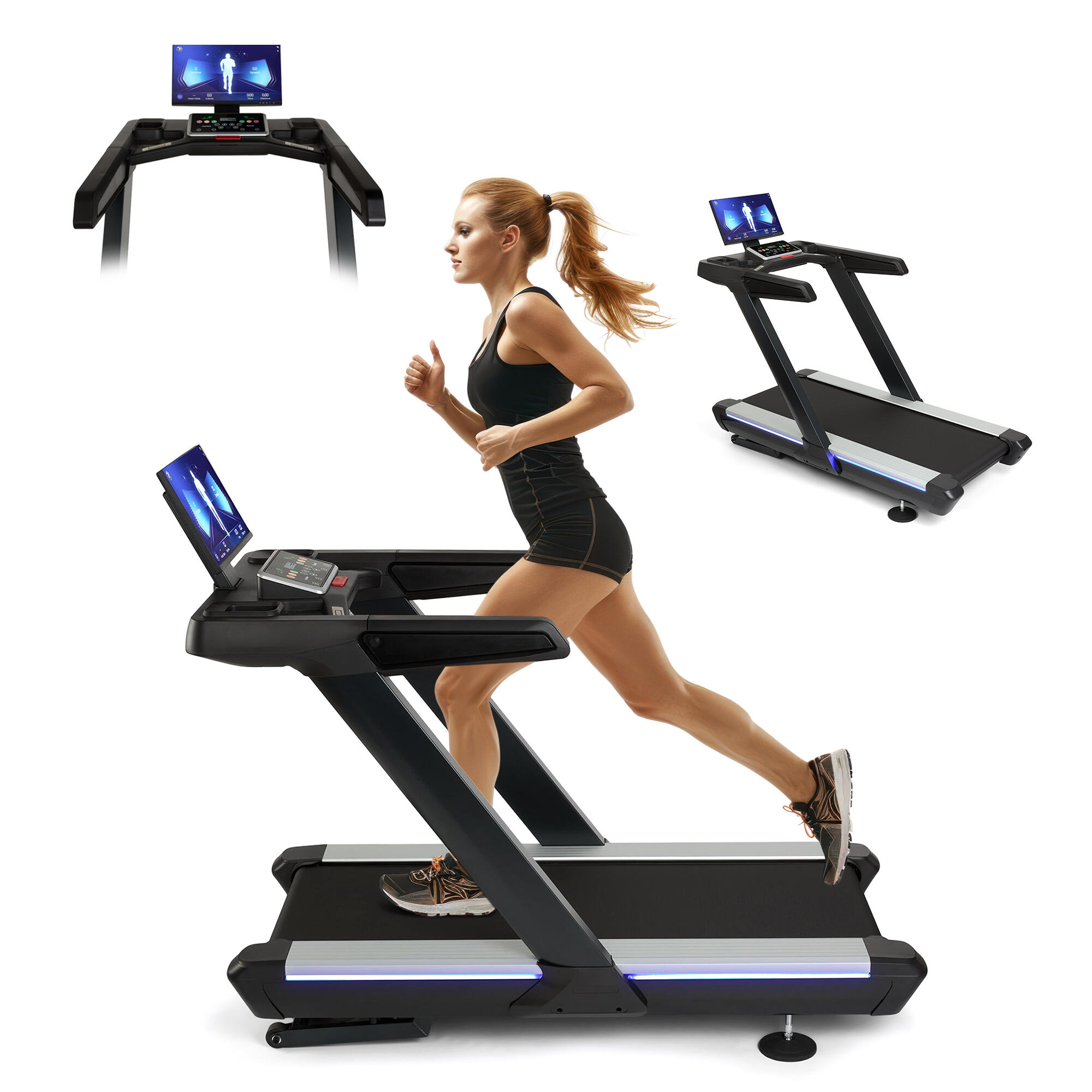 Bieżnia elektryczna XTREXO Hermes czarny