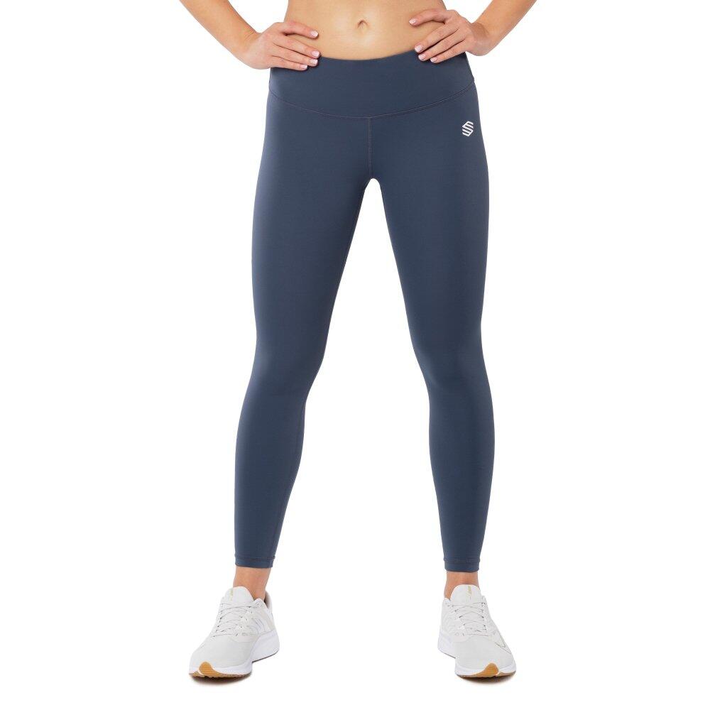 Legginsy sportowe fitness ze średnim stanem damskie Striker