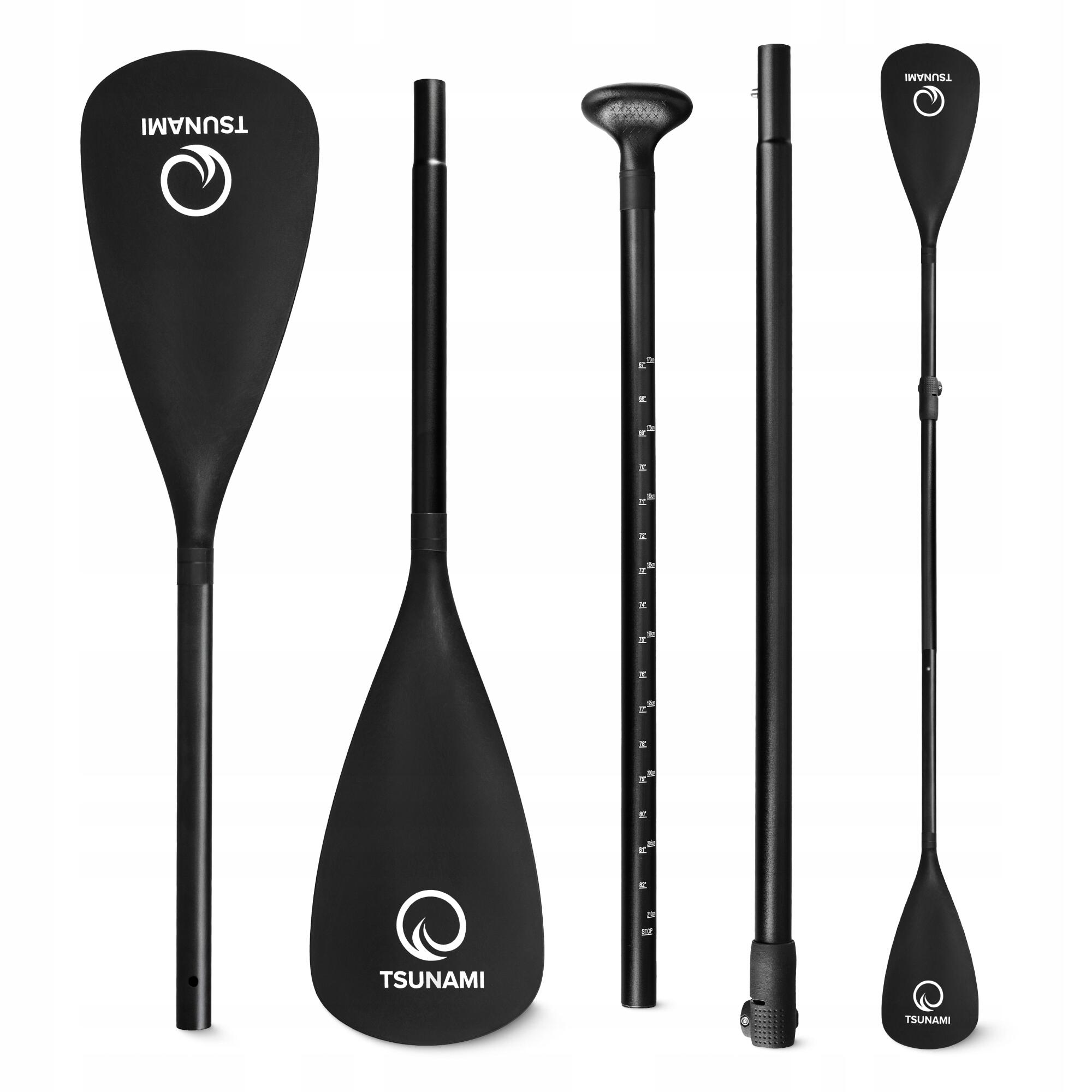 Wiosło SUP do pływania TSUNAMI składane regulowane 2 w 1