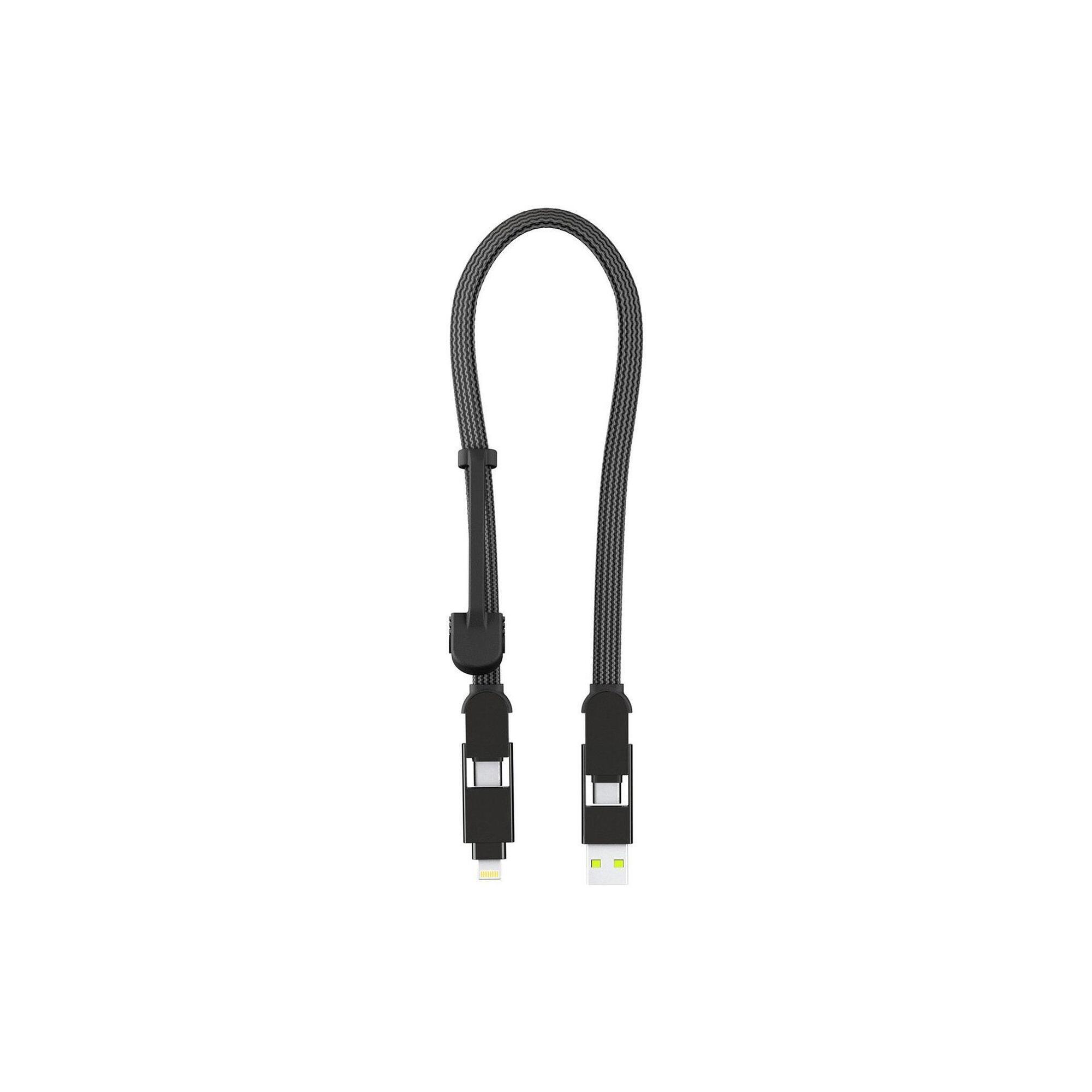 Uniwersalny kabel do ładowania iPhone, Samsung inCharge XL 30cm USB, USB-C