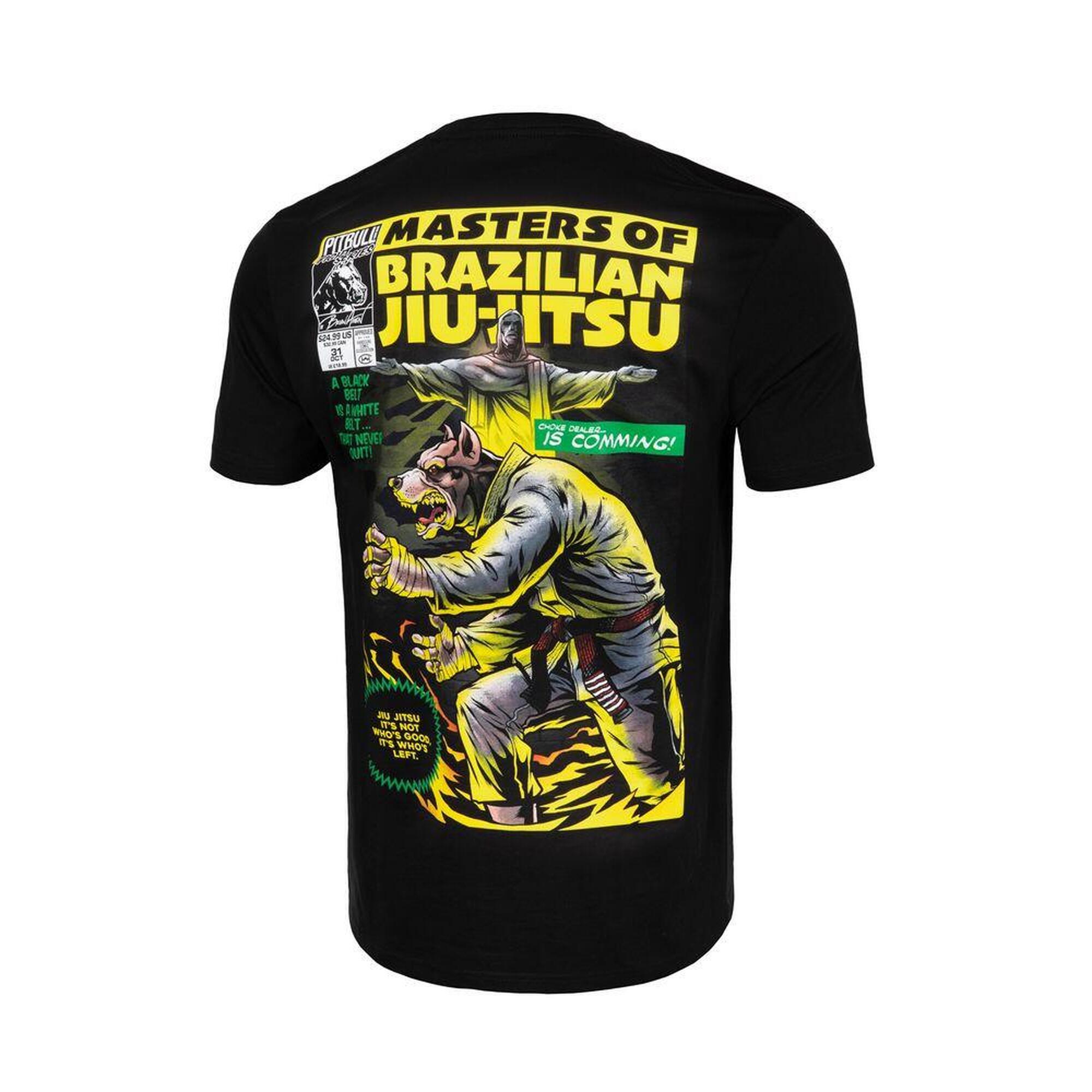 Koszulka sportowa męski Pitbull West Coast Master Of BJJ