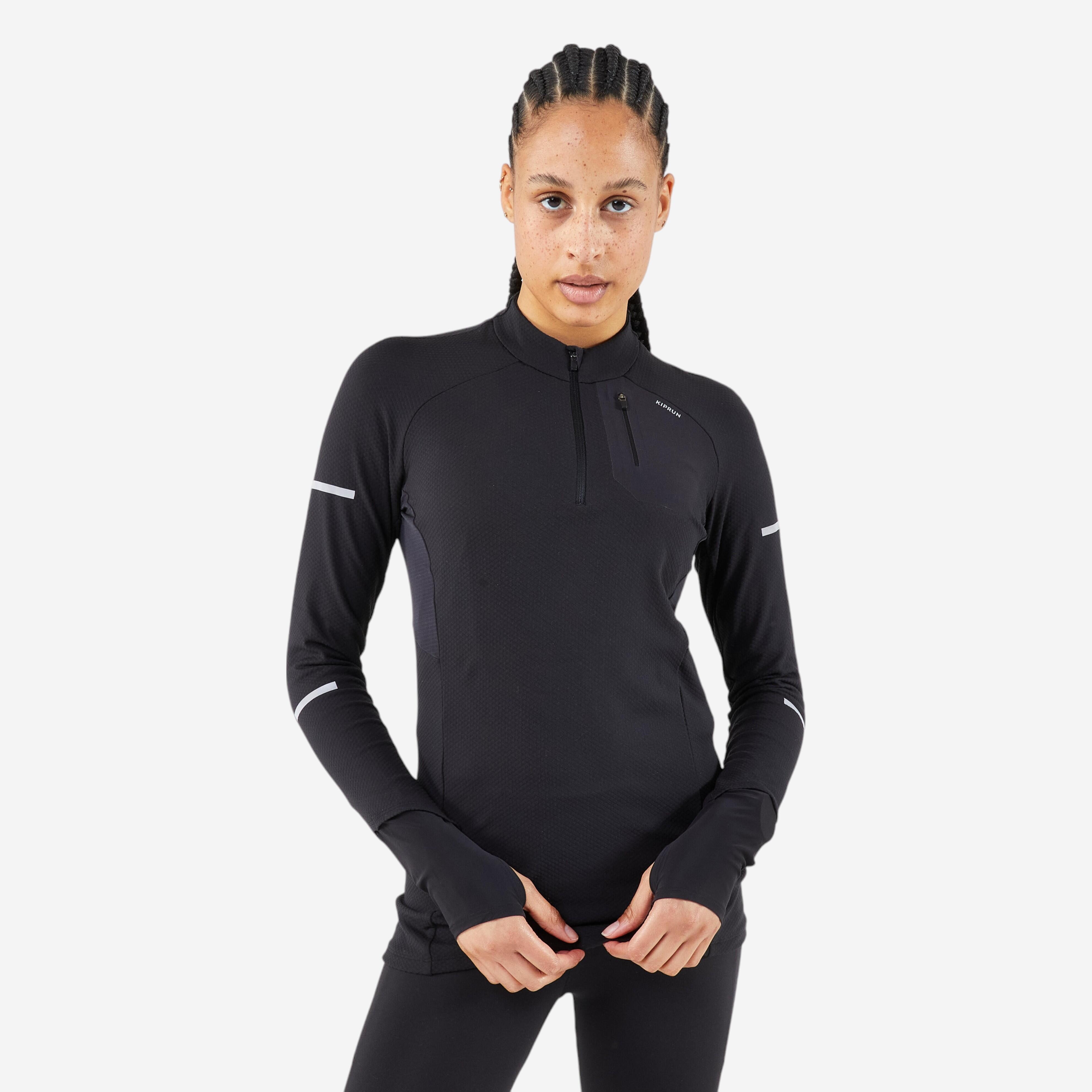 Bluza do biegania damska Kiprun Run 900 Warm