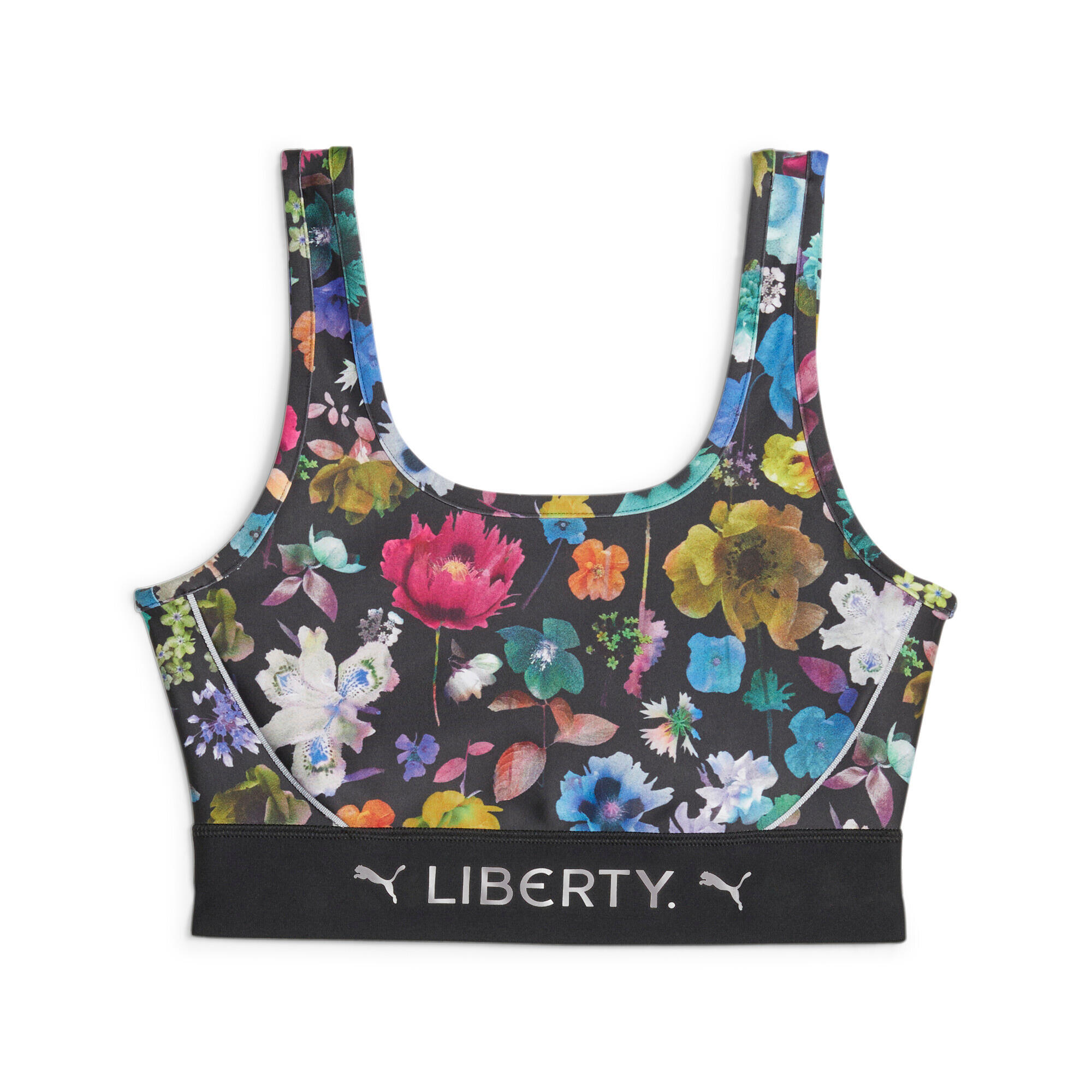 Crop Top Sportowy Damski Puma X Liberty Aop