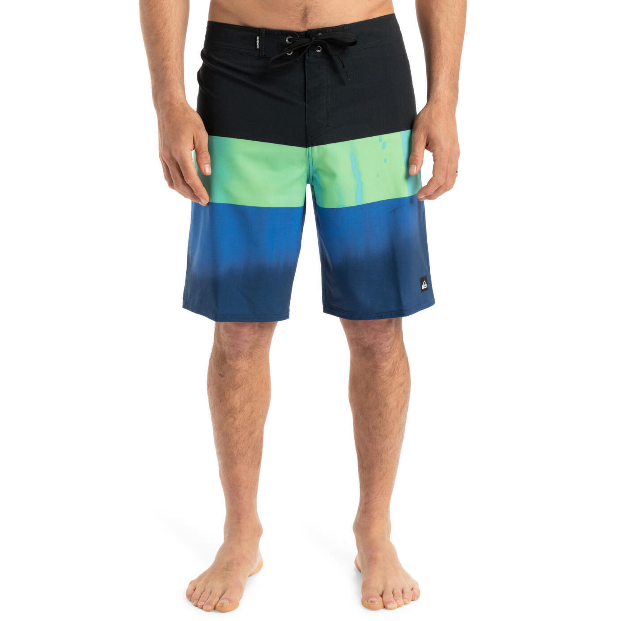 Spodenki boardshort dla Mężczyzn SURFSILK STRAIGHT LEG 20" Niebieski