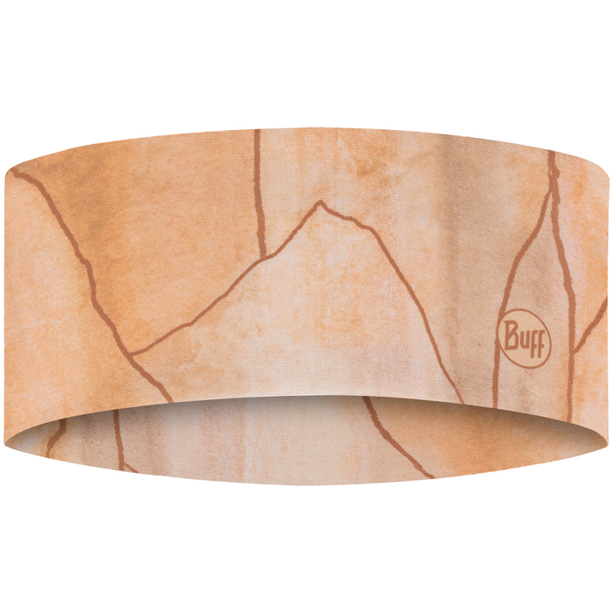 Opaska BUFF COOLNET UV® WIDE HEADBAND MOUTAH APRICOT