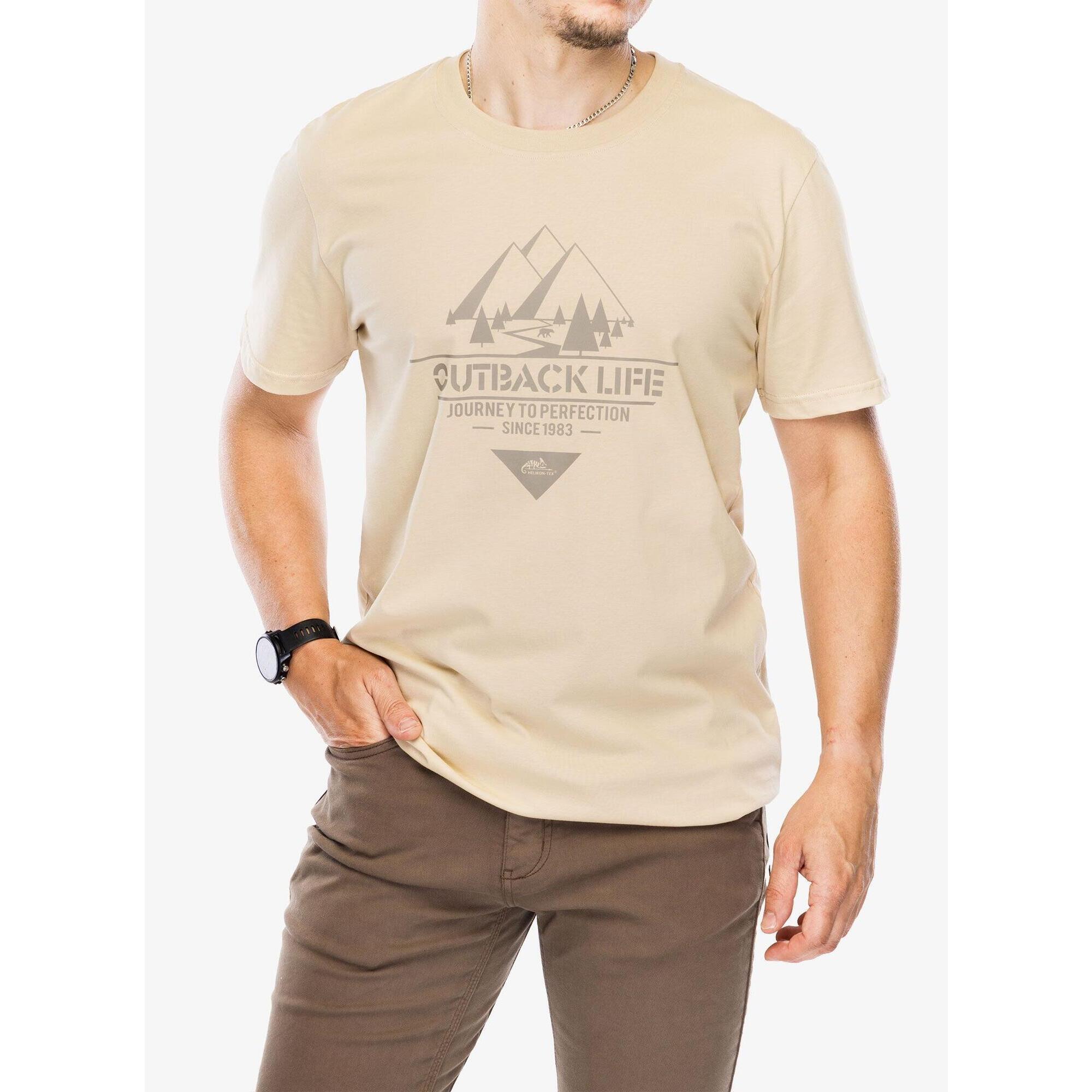 Koszulka bawełniana męska Helikon-Tex T-Shirt Outback Life