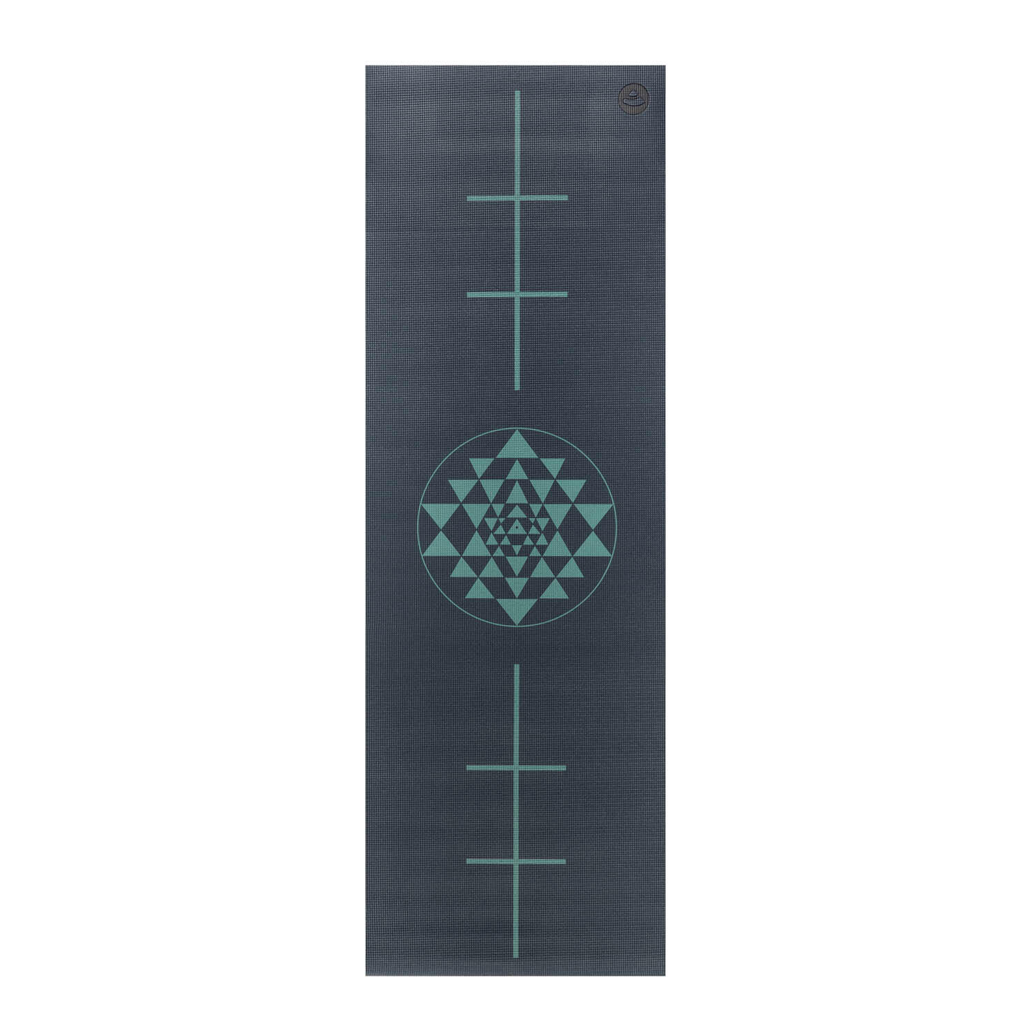 Mata do jogi Bodhi Leela 4,5mm - yantra granatowy