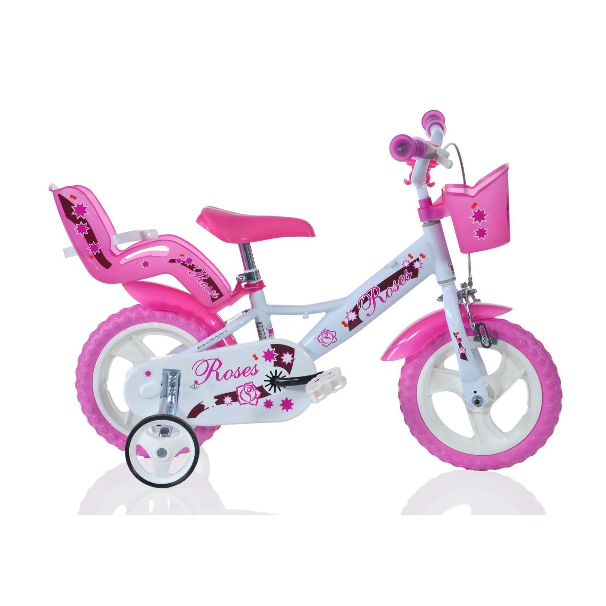 Rower dziecięcy z akcesoriami SCH ROSES 12″