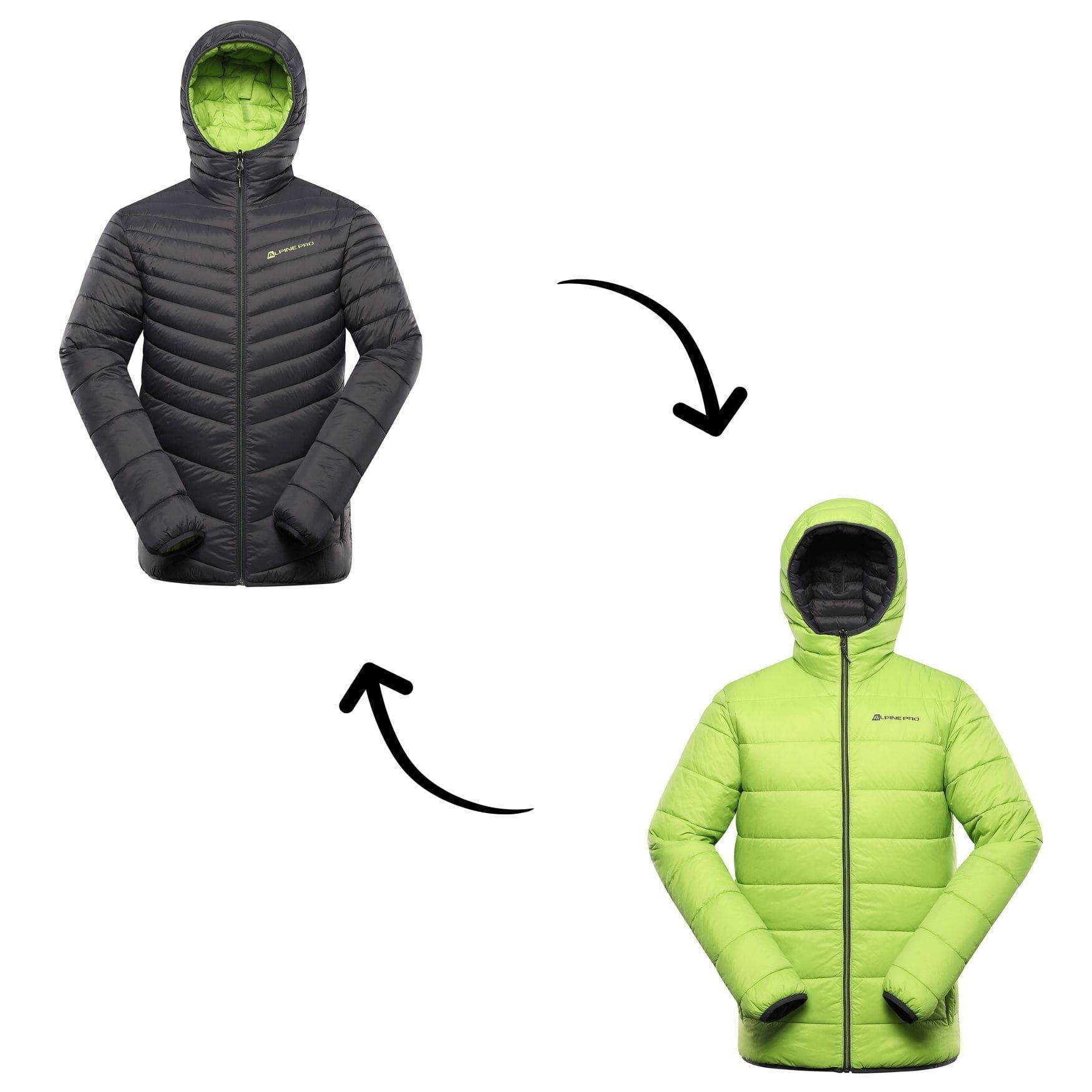 Kurtka męska ocieplana dwustronna Alpine Pro Erom