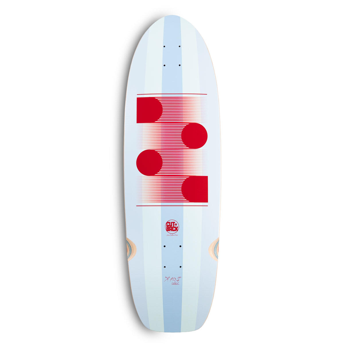 Deck Cutback Surfskates Dot 34"