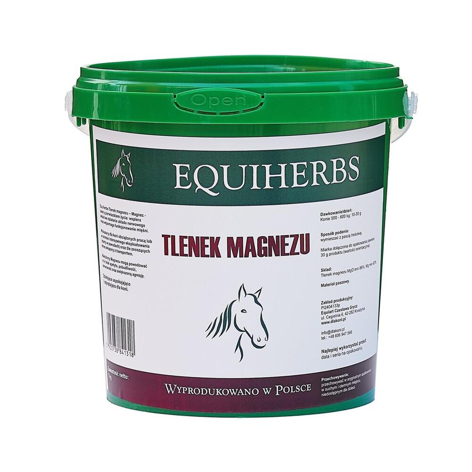 Tlenek magnezu - magnez EQUIHERBS