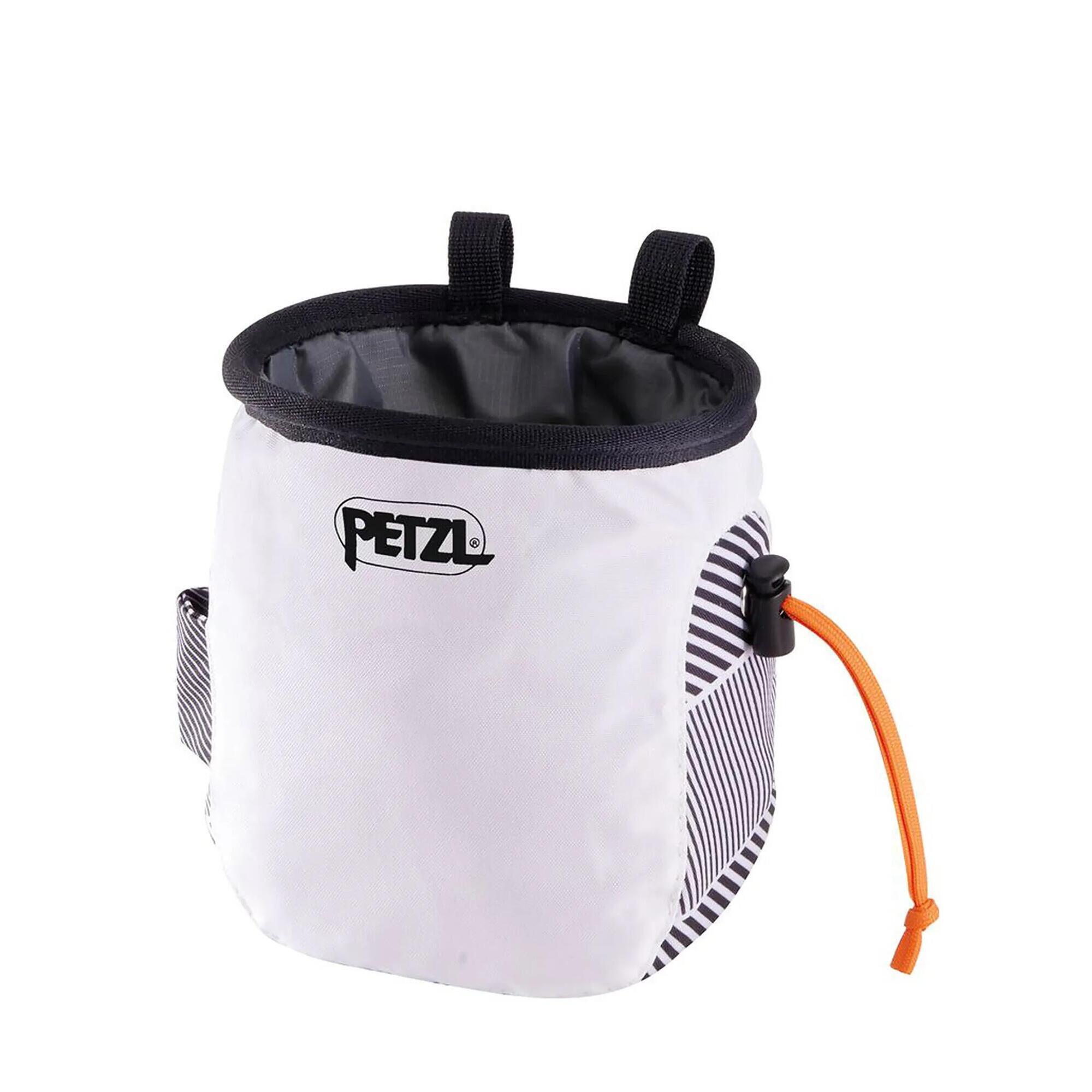 Woreczek na magnezję Petzl Saka biały