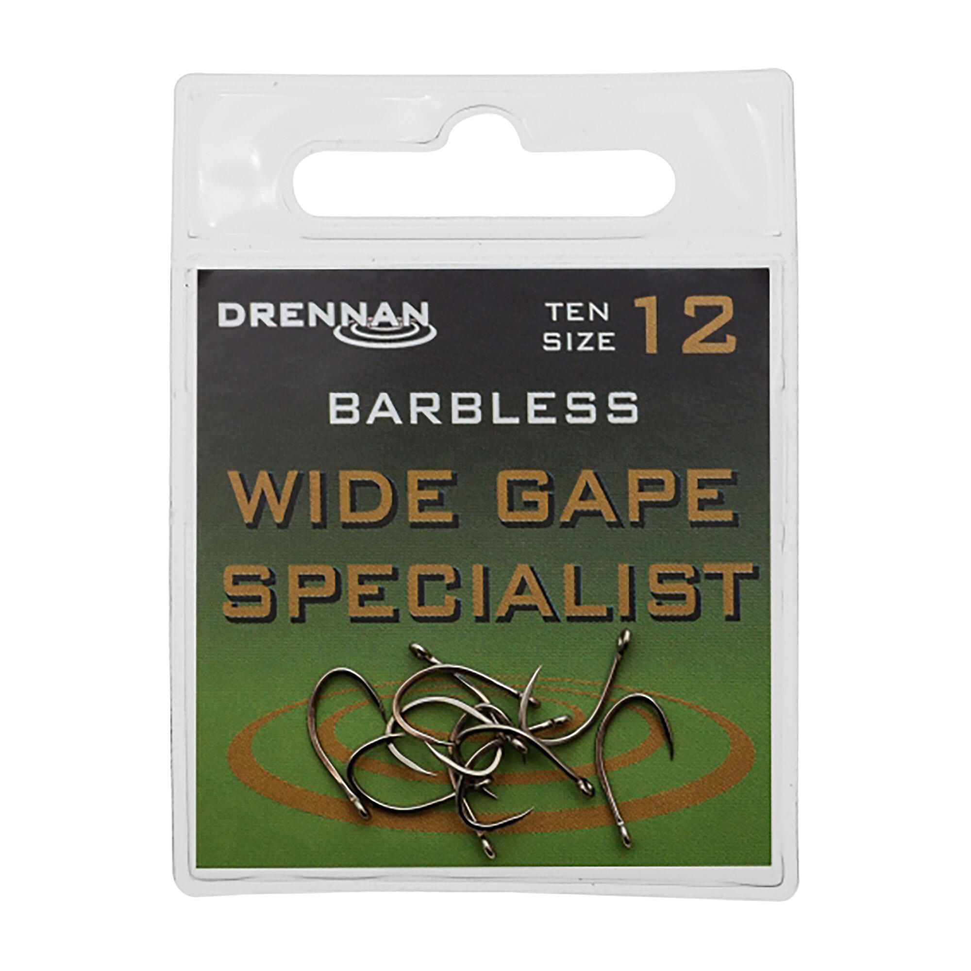 Haczyki Drennan Wide Gape Specialist Barbless