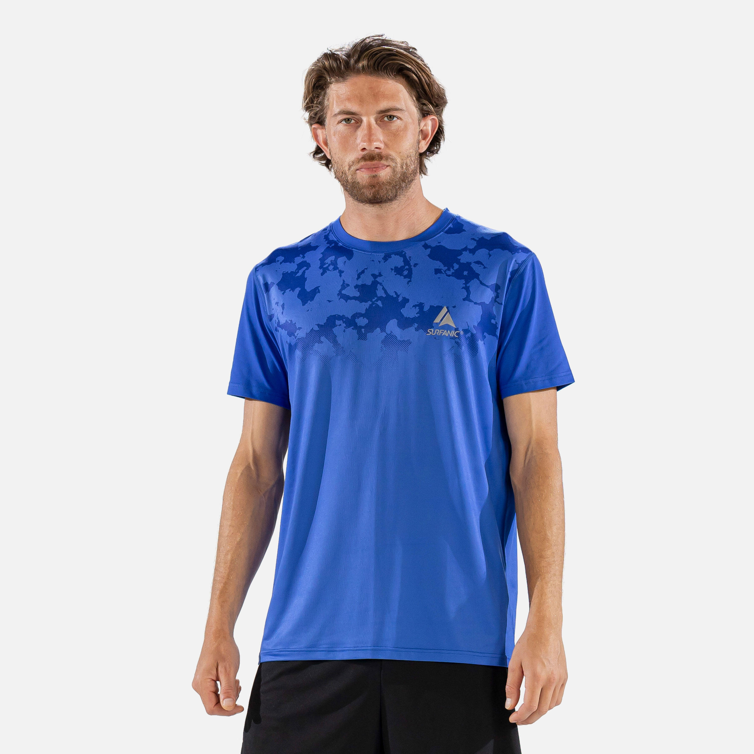 SURFANIC Koszulka Termoaktywna Męska Carbon Dri Krótki Rękaw SWU1300-0520