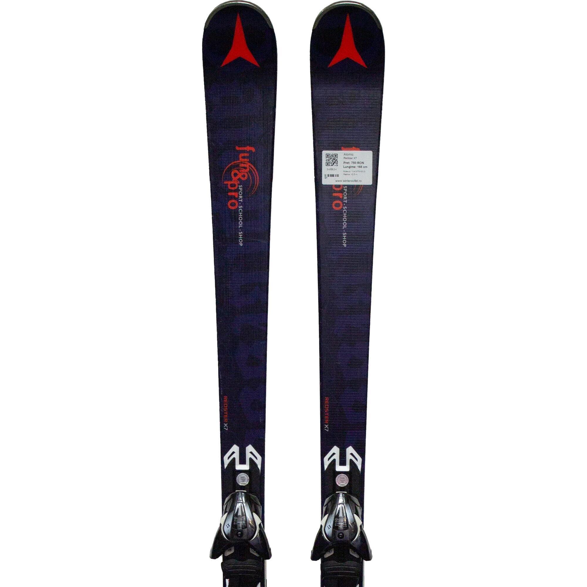 Second Life- Narty ATOMIC Redster X7, 163 cm- Stan dobry