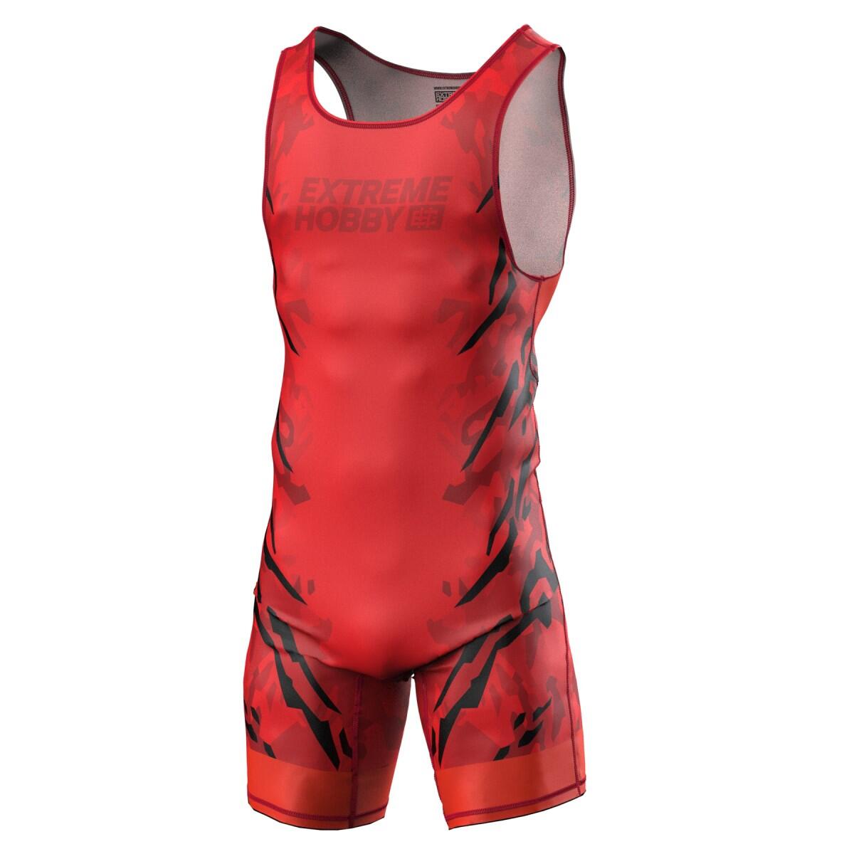 Trykot zapaśniczy męski EXTREME HOBBY BLACK PANTHER