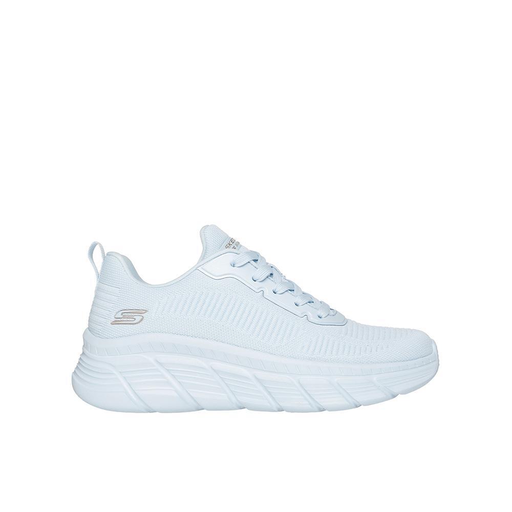 Buty sportowe sneakersy damskie Skechers Bobs niebieskie