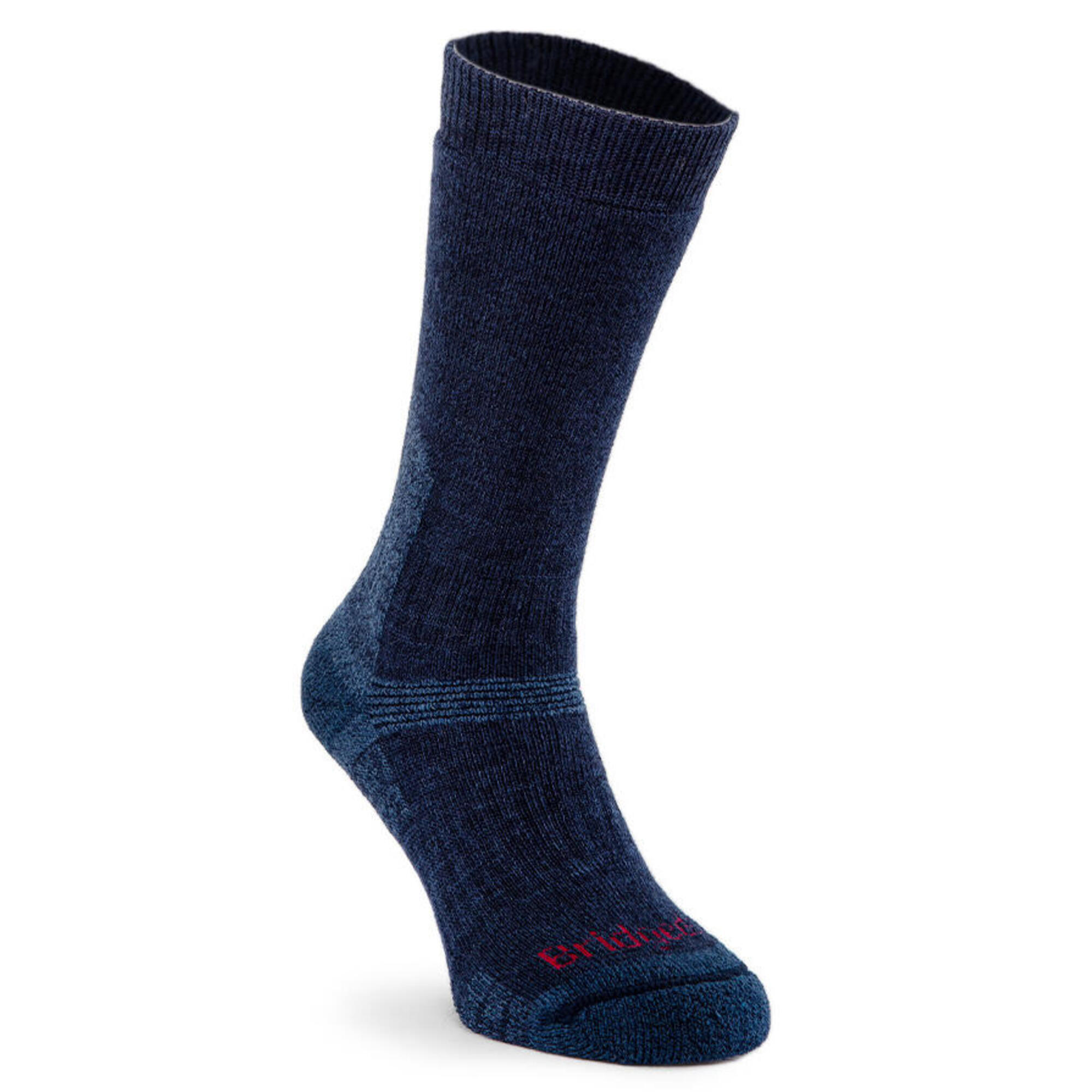Męskie skarpety trekkingowe Bridgedale Heavyweight Performance Merino Navy