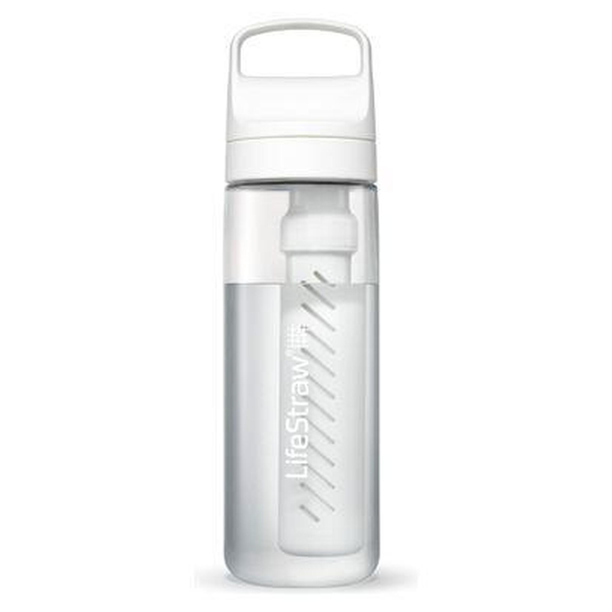LifeStraw Go Stal Nierdzewna 650 ml Clear