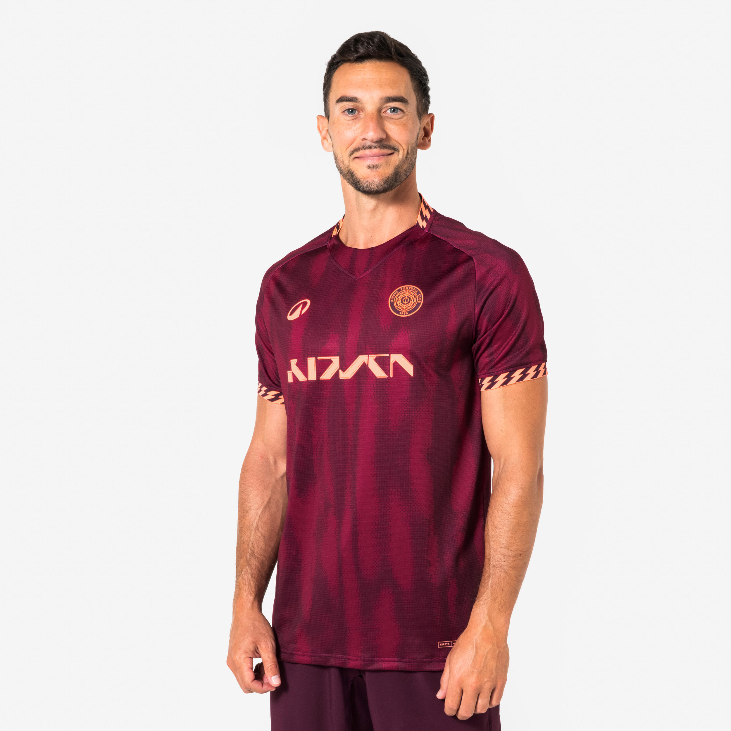 Koszulka piłkarska krótki rękaw Kipsta Viralto II