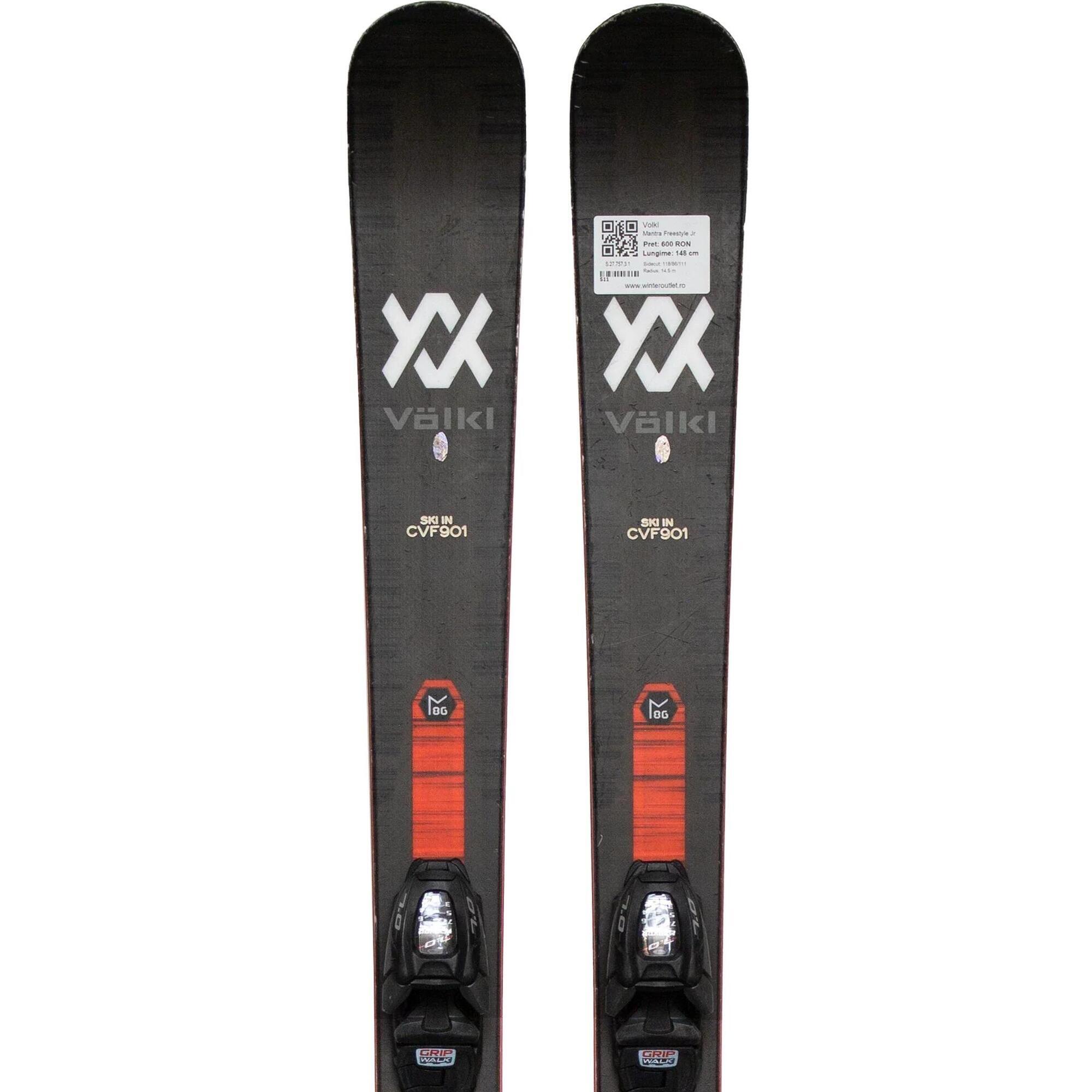 Second Life- Narty VOLKL Mantra Freestyle Jr, 138 cm, dobry stan