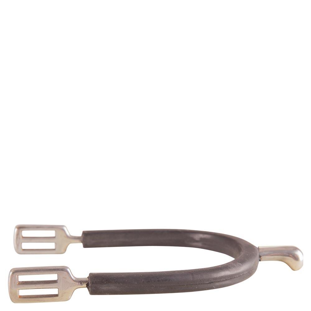 ostrogi dla koni z gumowymi ochraniaczami BR Equitation Boud Rond