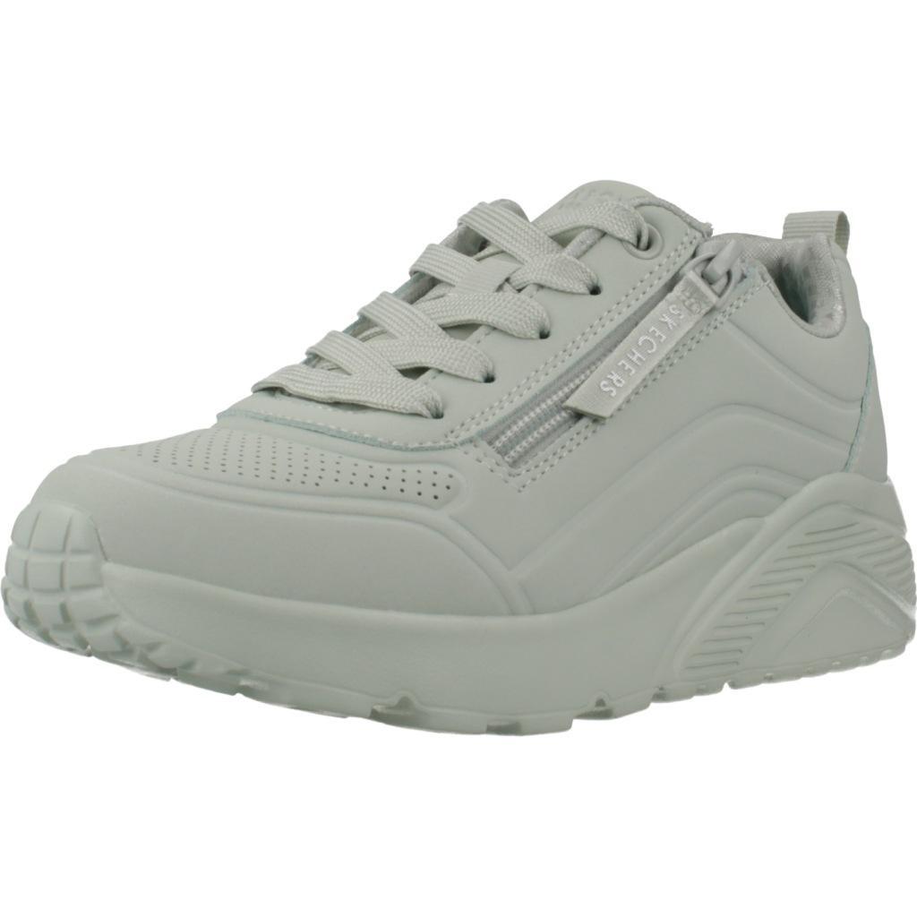 Buty SKECHERS UNO LITE - EASY ZIP Zielony