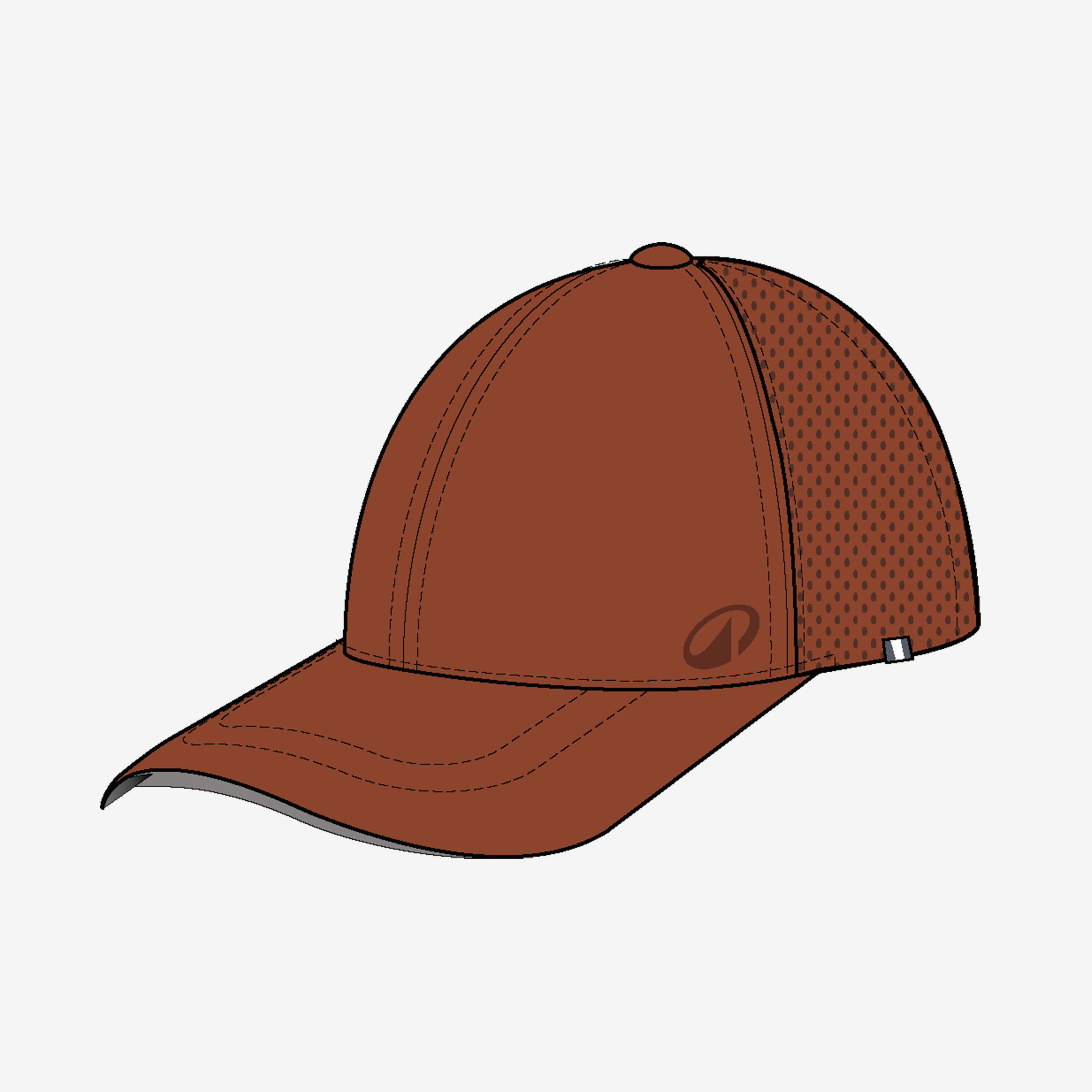 Czapka z daszkiem tenisowa Kuikma TC 900 rozmiar 58