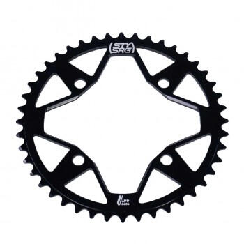 BMX Zębatki Stay Strong 4-Śruba 7075 Aluminium Zębatka BMX - Czarny - 48T