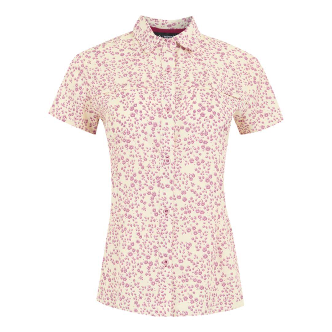 Travel Packaway damska koszula z krótkim rękawem