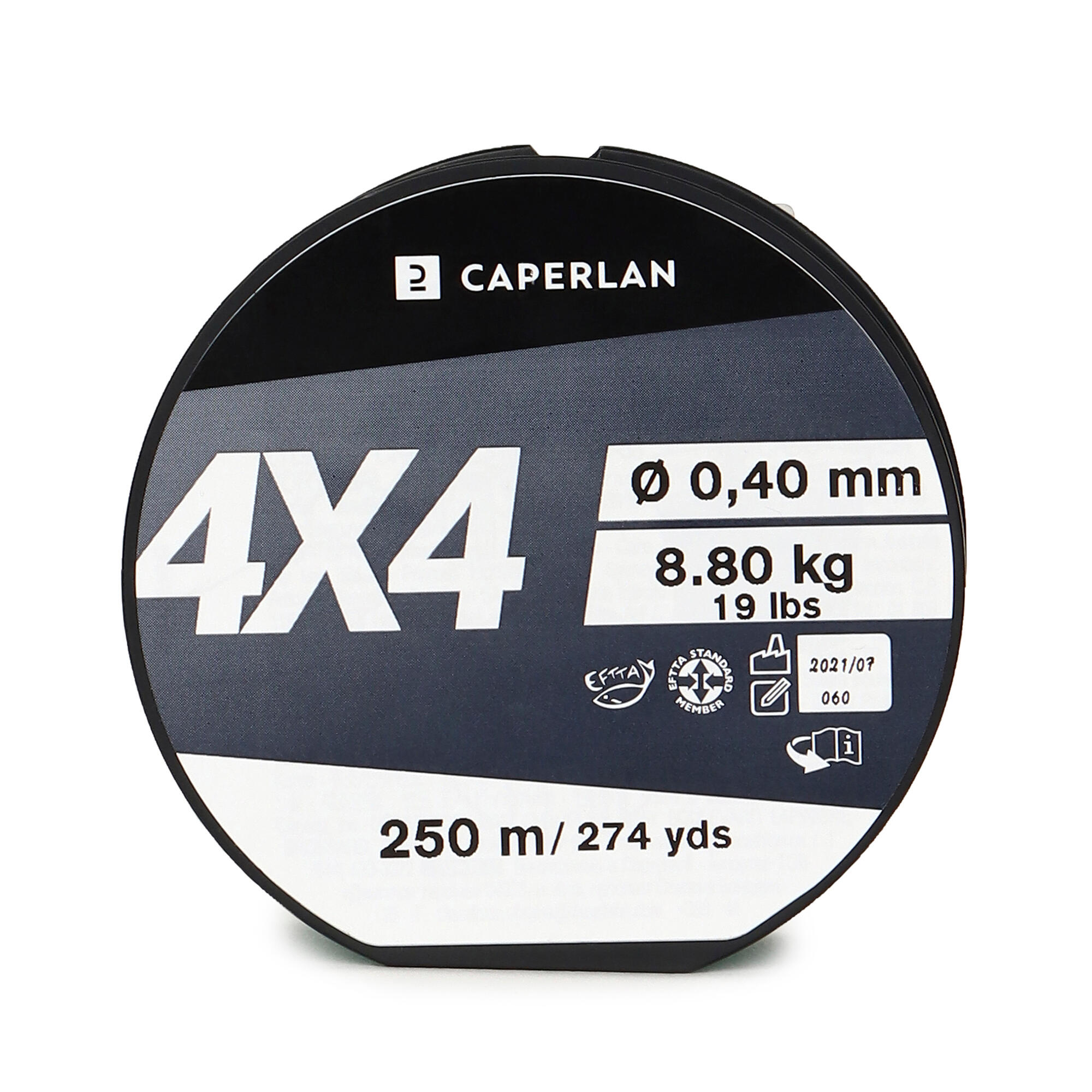 Żyłka wędkarska Caperlan 4x4 250 m