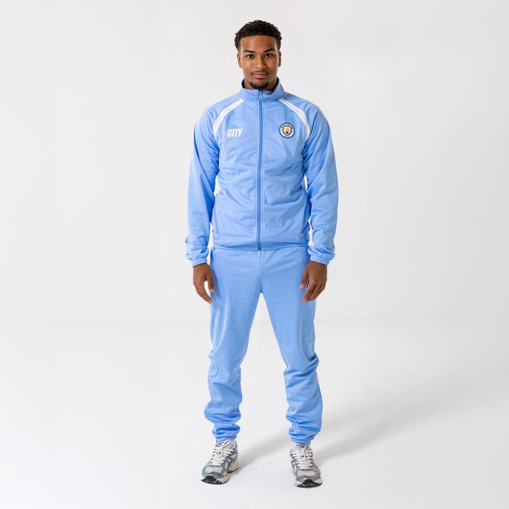 Dres treningowy Manchester City męski 25/26 - niebieski