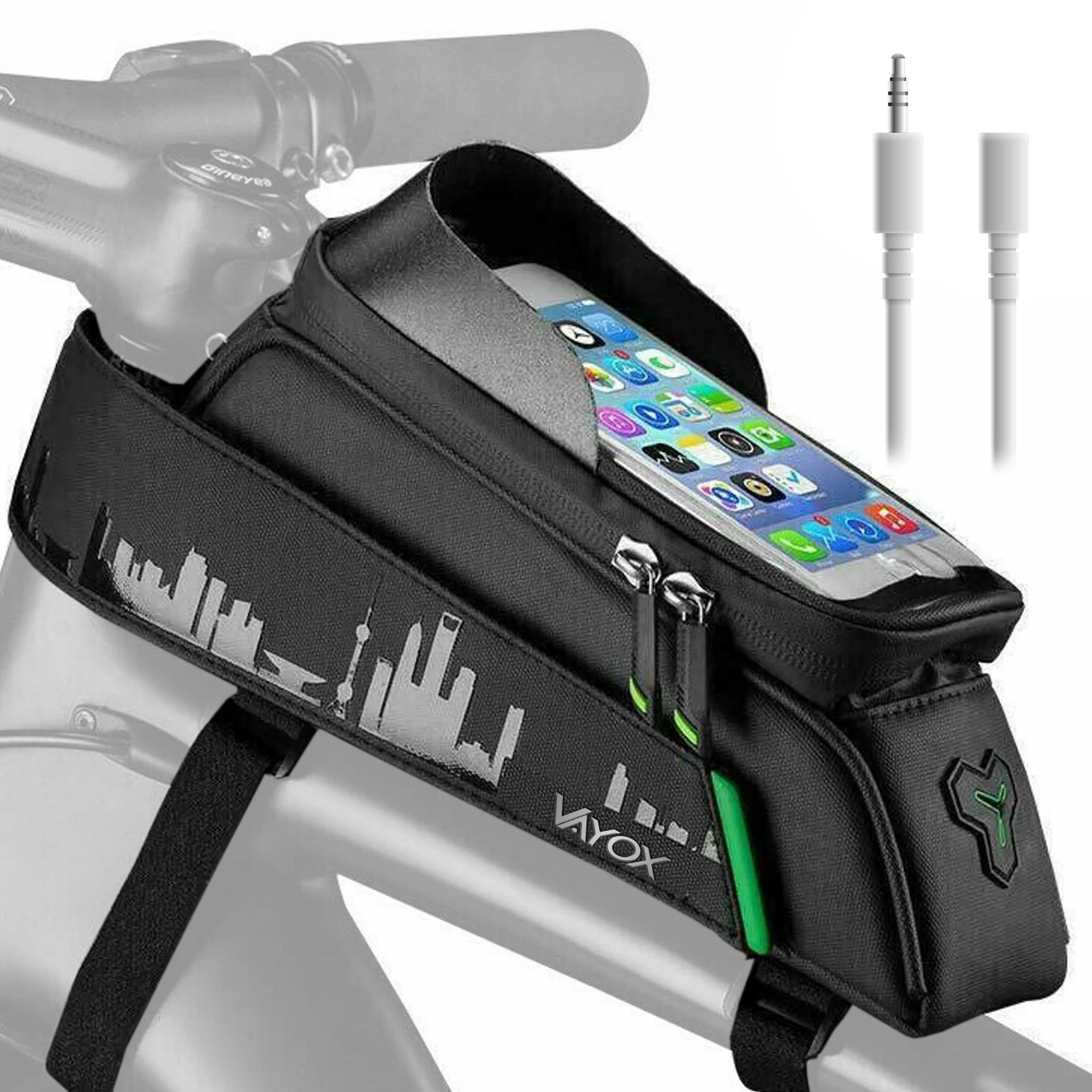 Sakwa rowerowa na ramę VAYOX VA0170 z etui na telefon