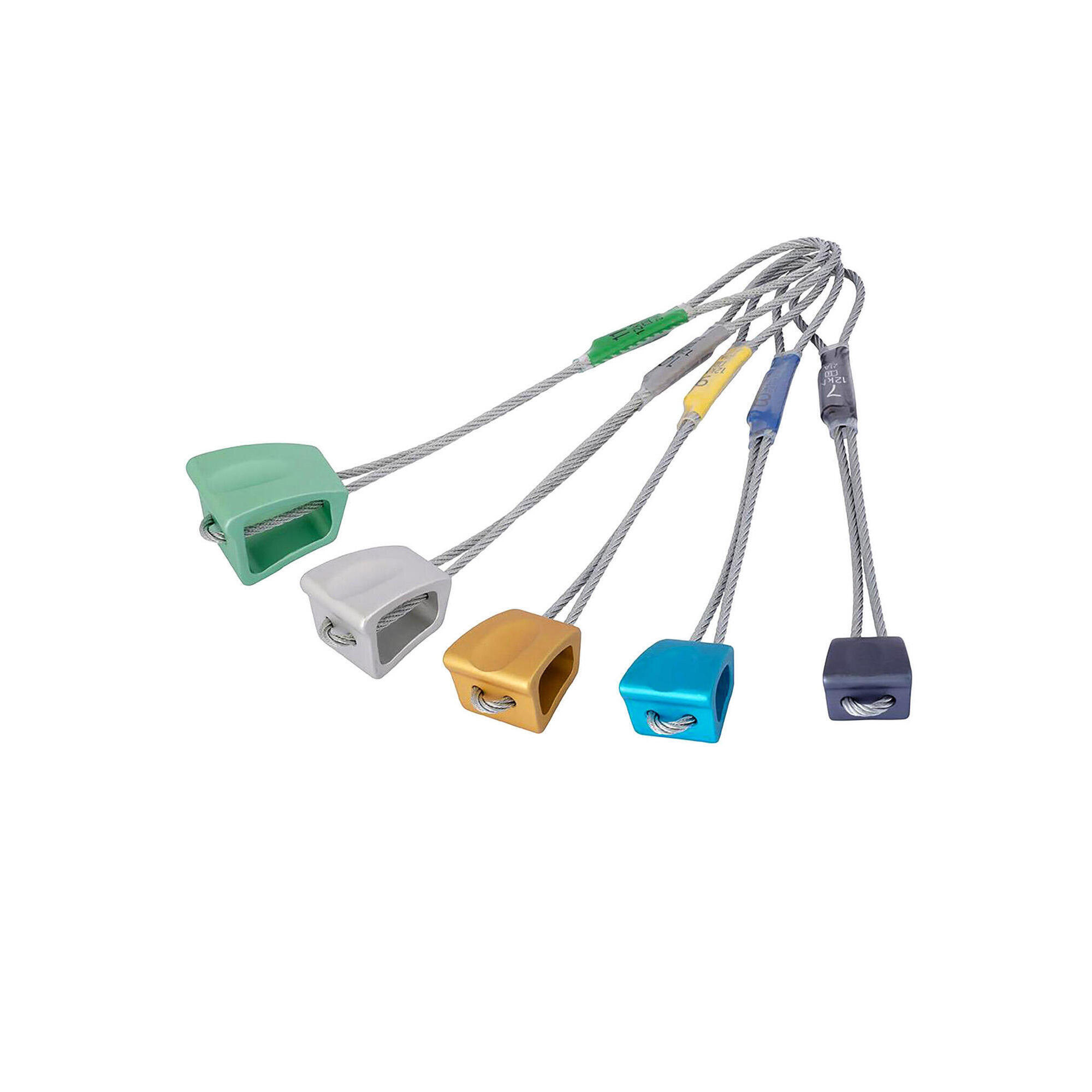 Kości wspinaczkowe DMM Wallnut Set 7-11