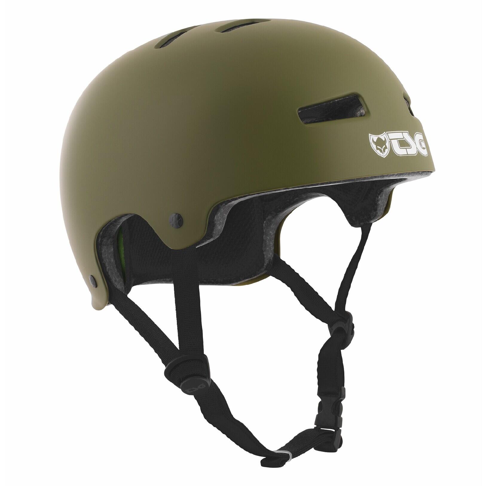 Kask ochronny Evolution Solid Color Satin Olive L/XL TSG