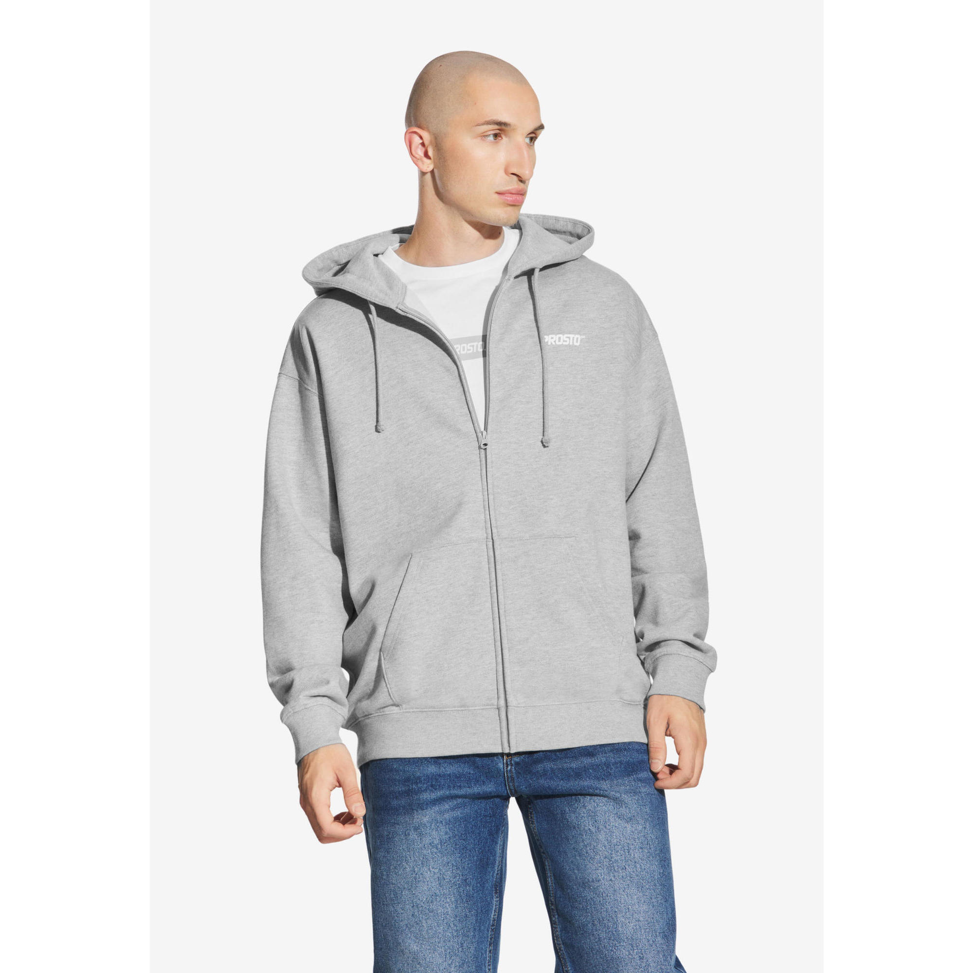 Bluza sportowa męska Prosto Logo z kapturem