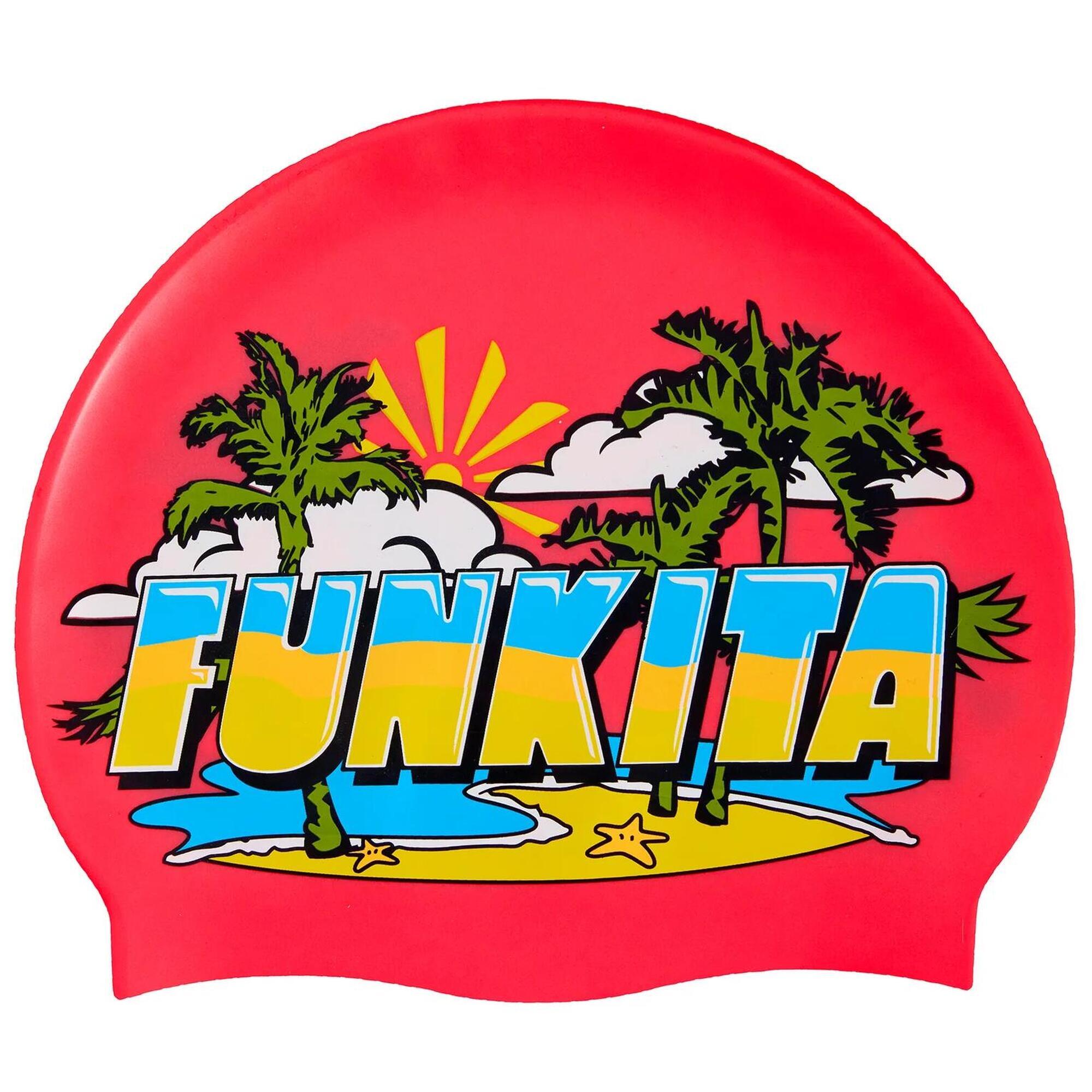 Czepek pływacki na basen unisex Funkita Icypop Beach
