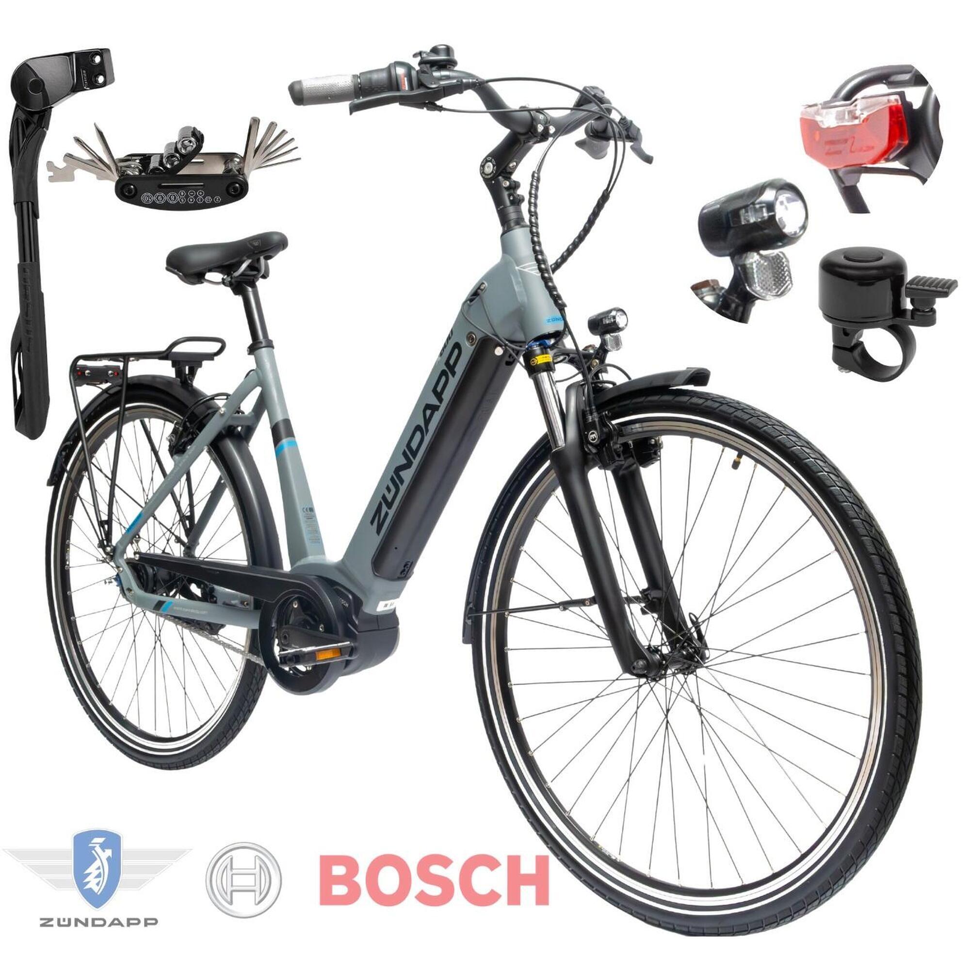 Rower Elektryczny Damski Miejski 28" SHIMANO Nexus 250W BOSCH LCD Aluminium