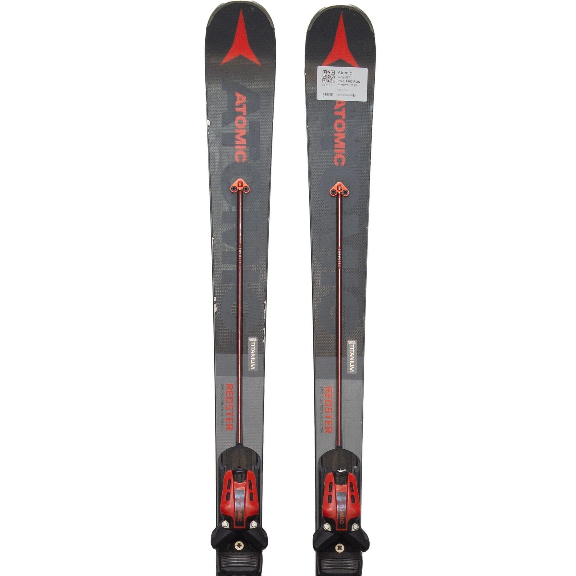 Second Life- Narty ATOMIC Redster G9i TI, 171 cm- Stan bardzo dobry