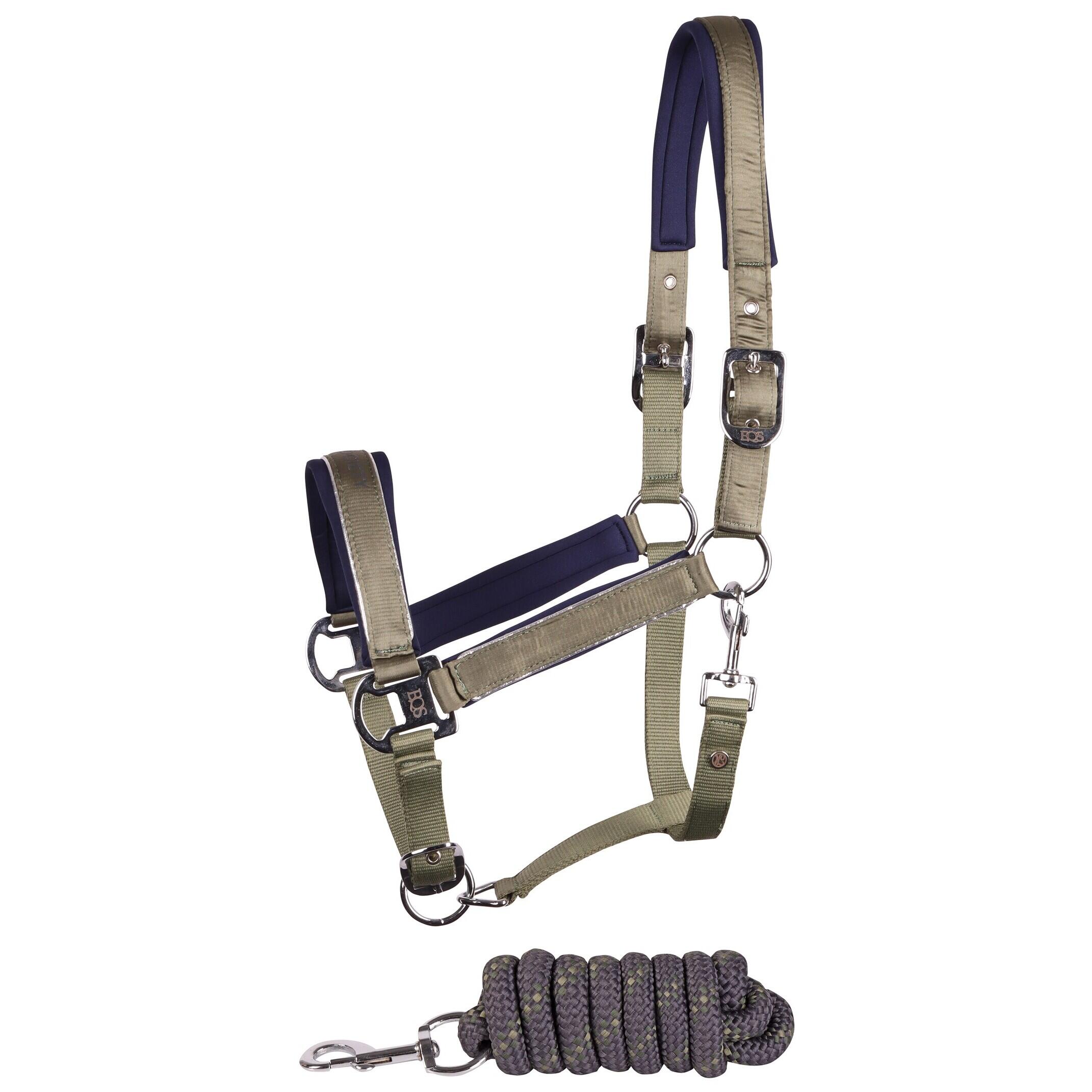 Zestaw Kantar i linka dla koni Harry's Horse Satin Eli