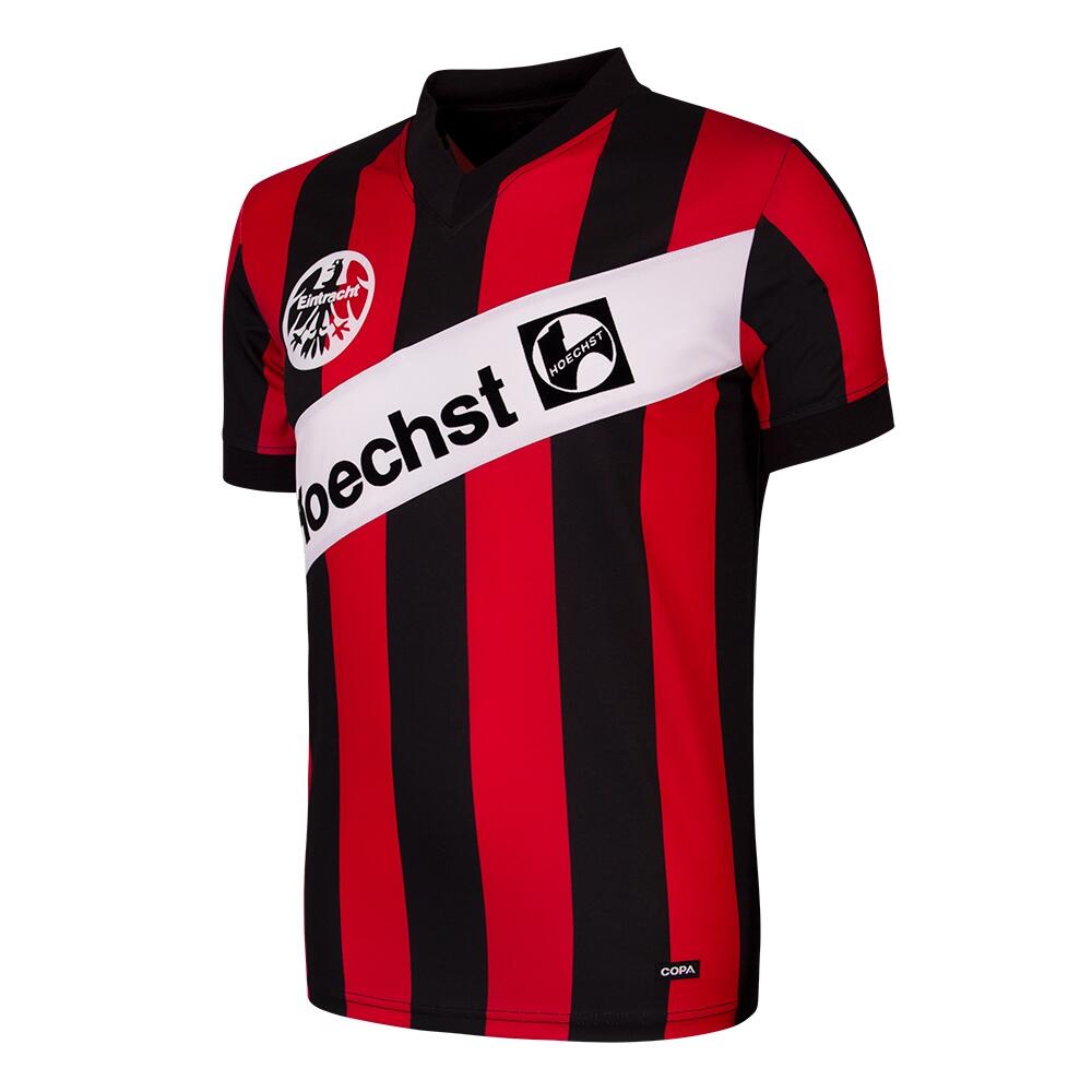 Camiseta Retrô de Futebol Eintracht Frankfurt 1990-91