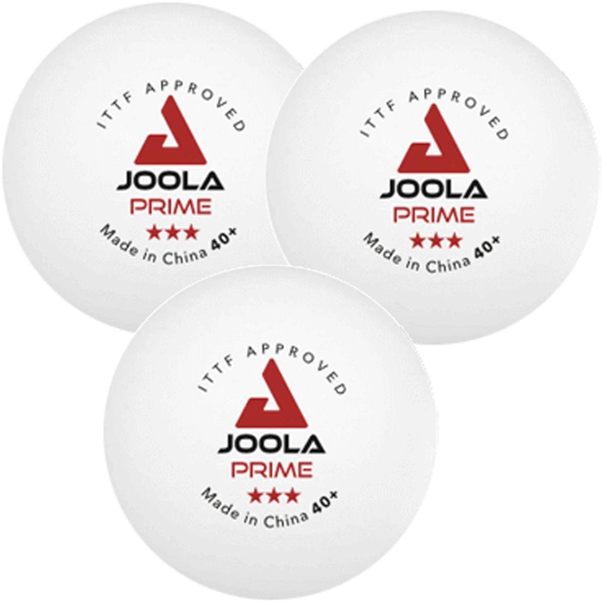 Piłeczki do tenisa stołowego Joola Prime 40+ (x3)