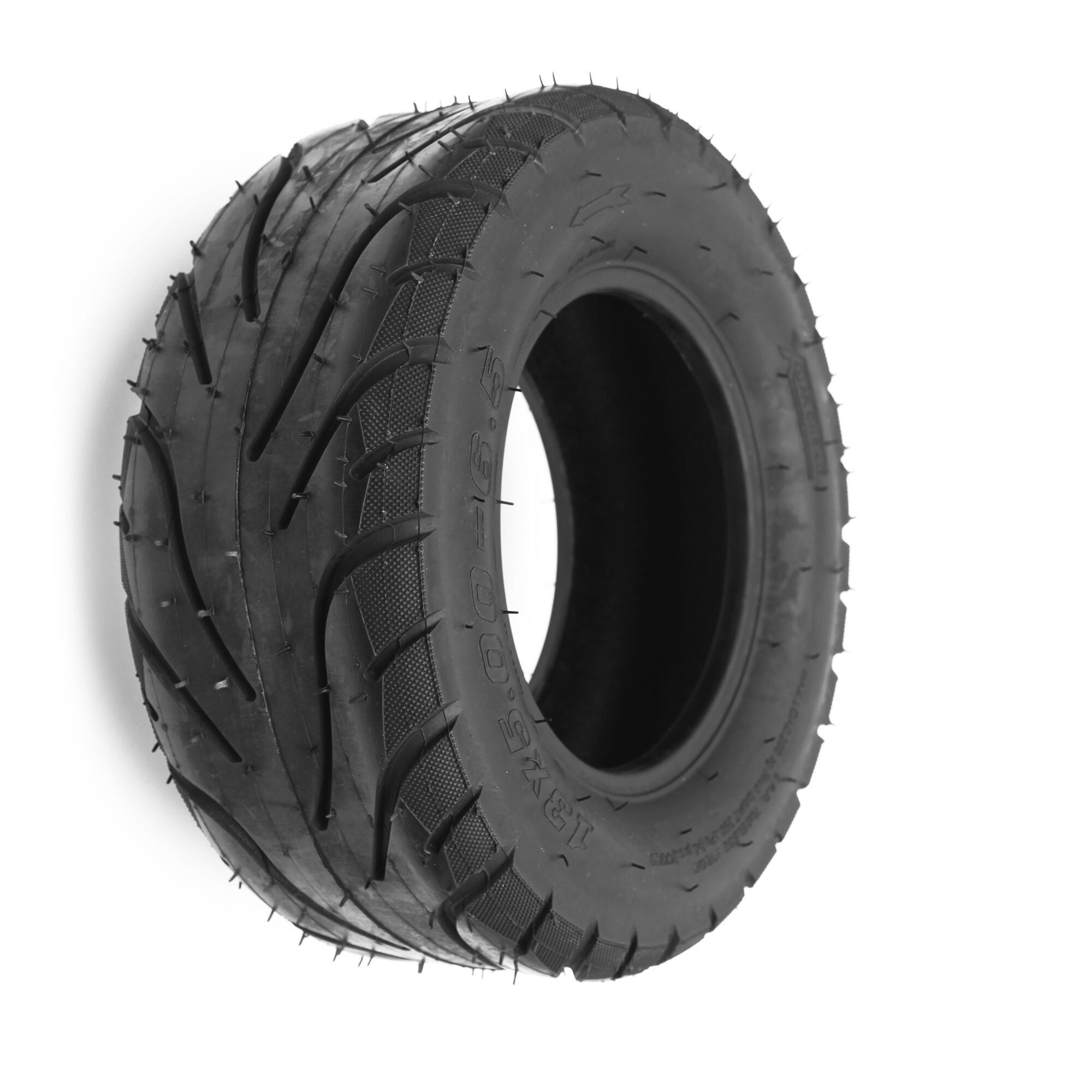 Opona 13x5.00-6.50 TL XC1018 bezdętkowa + zawór PVR 50