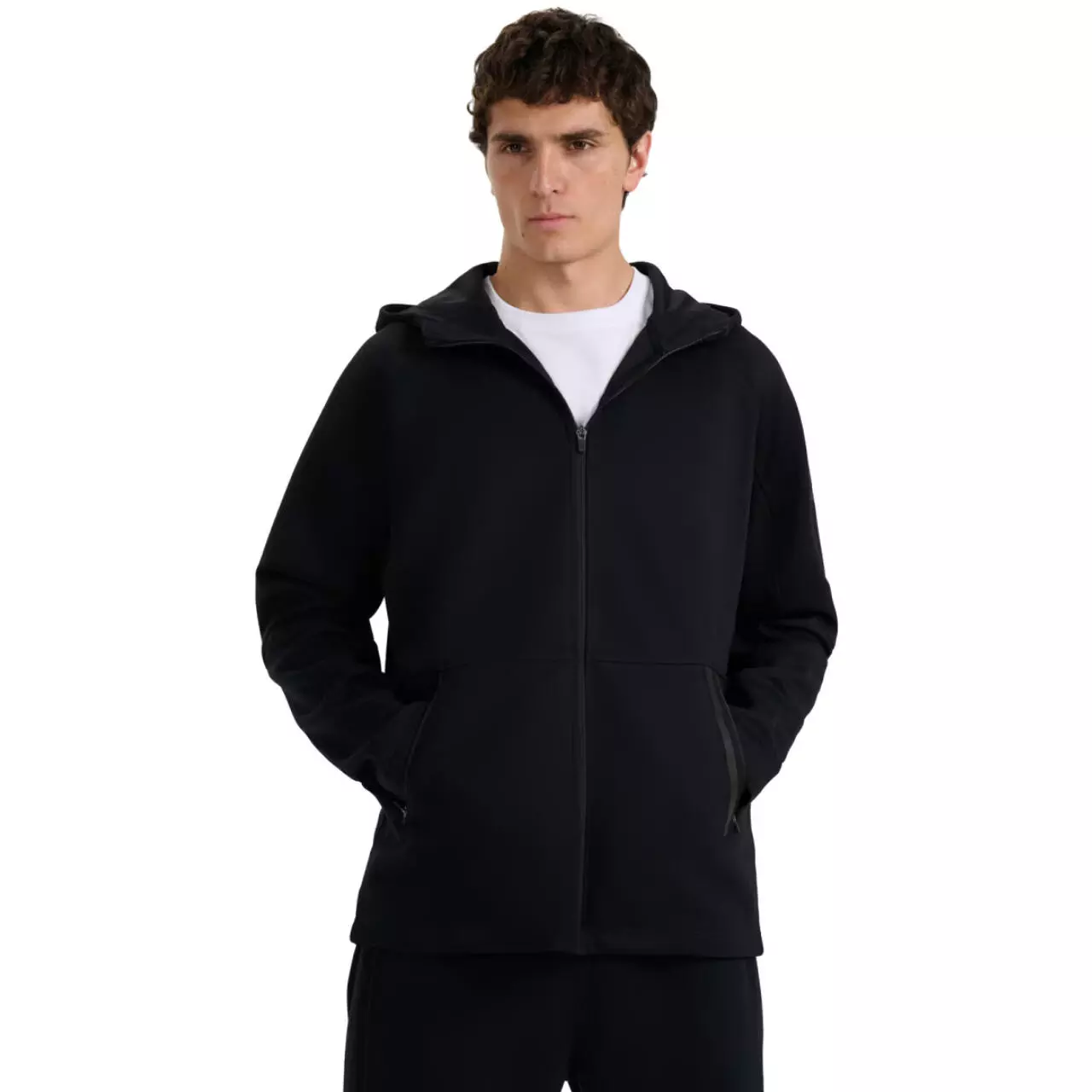 Bluza męska 4F M1865 głęboka czerń 4FWAW25TSWSM1865 20S ROZMIAR L