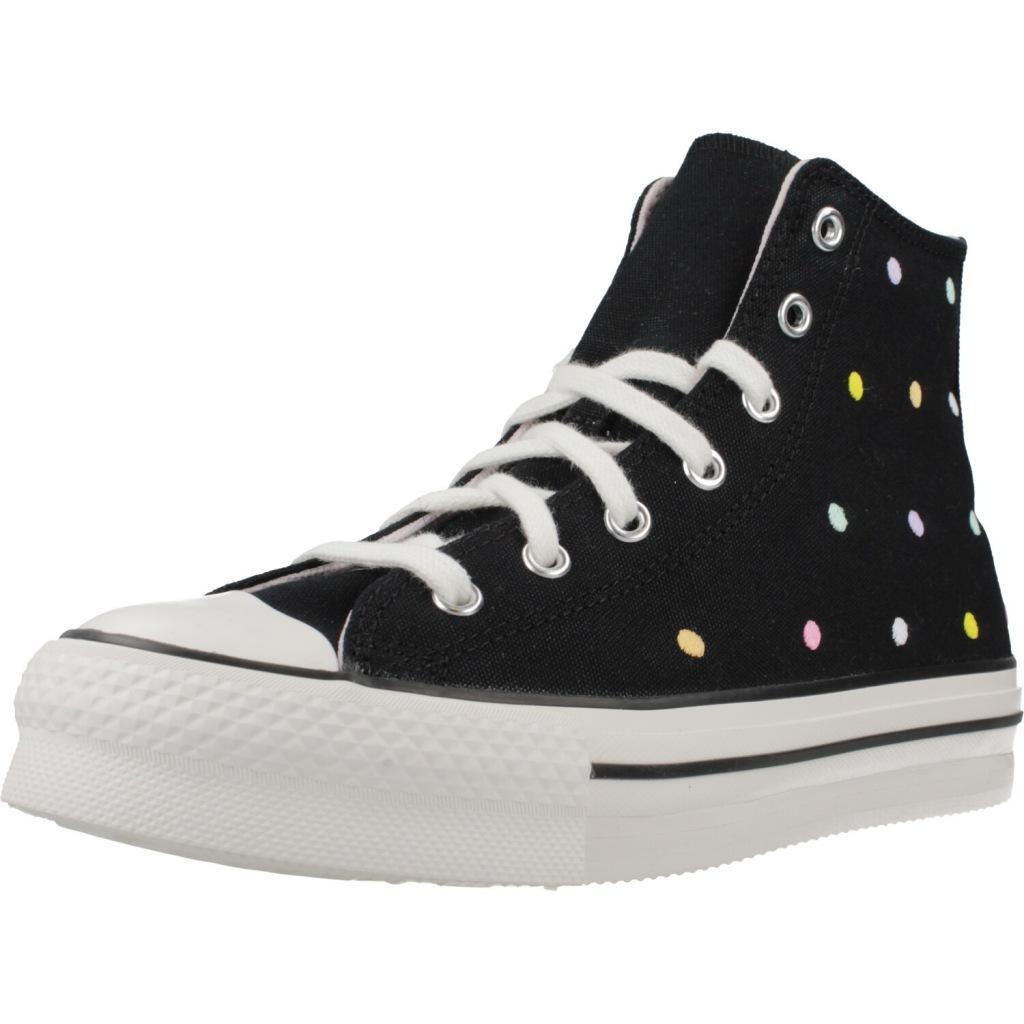 Buty CONVERSE Chuck Taylor All Star Lift Polka Dots Platform Czarny