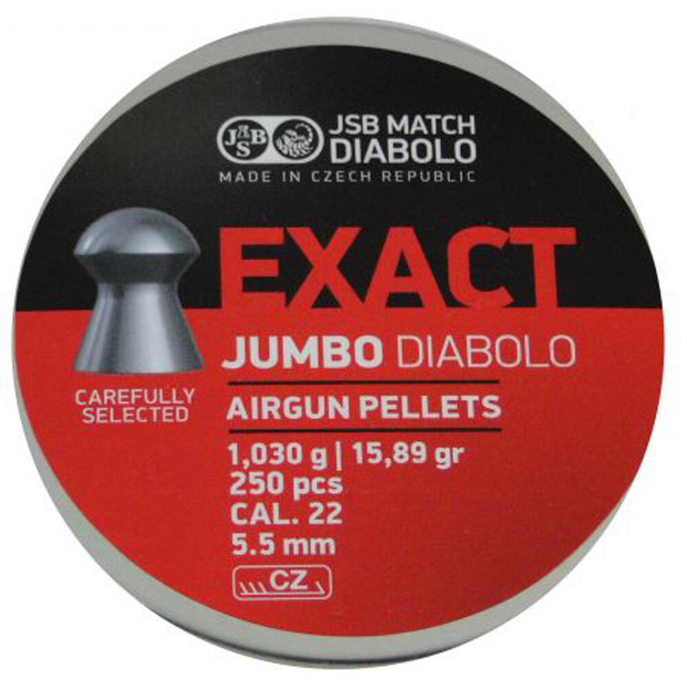 Śrut do wiatrówek Exact 1,03 grama kal. 5,50 mm 250 sztuk