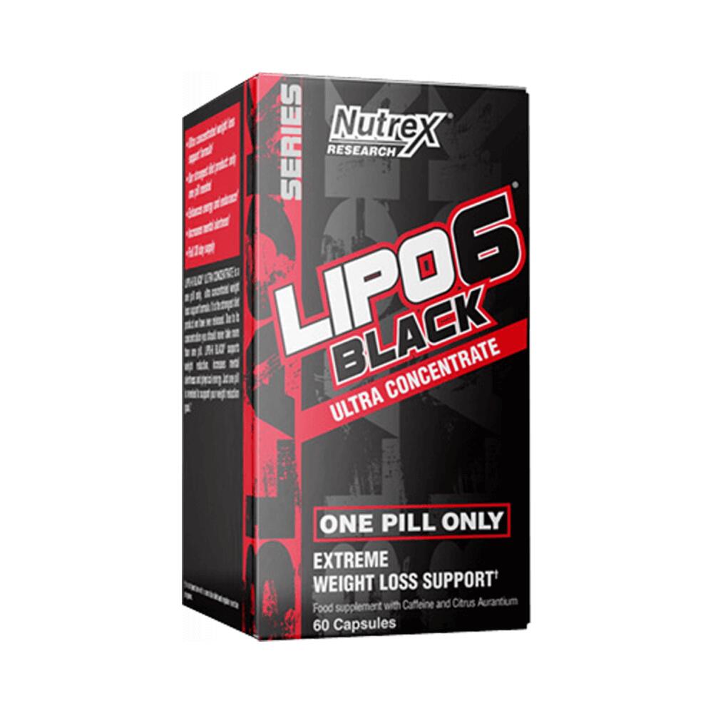 Spalacz Tłuszczu Lipo-6 Black Ultra Concentrate Nutrex 60 kapsułek