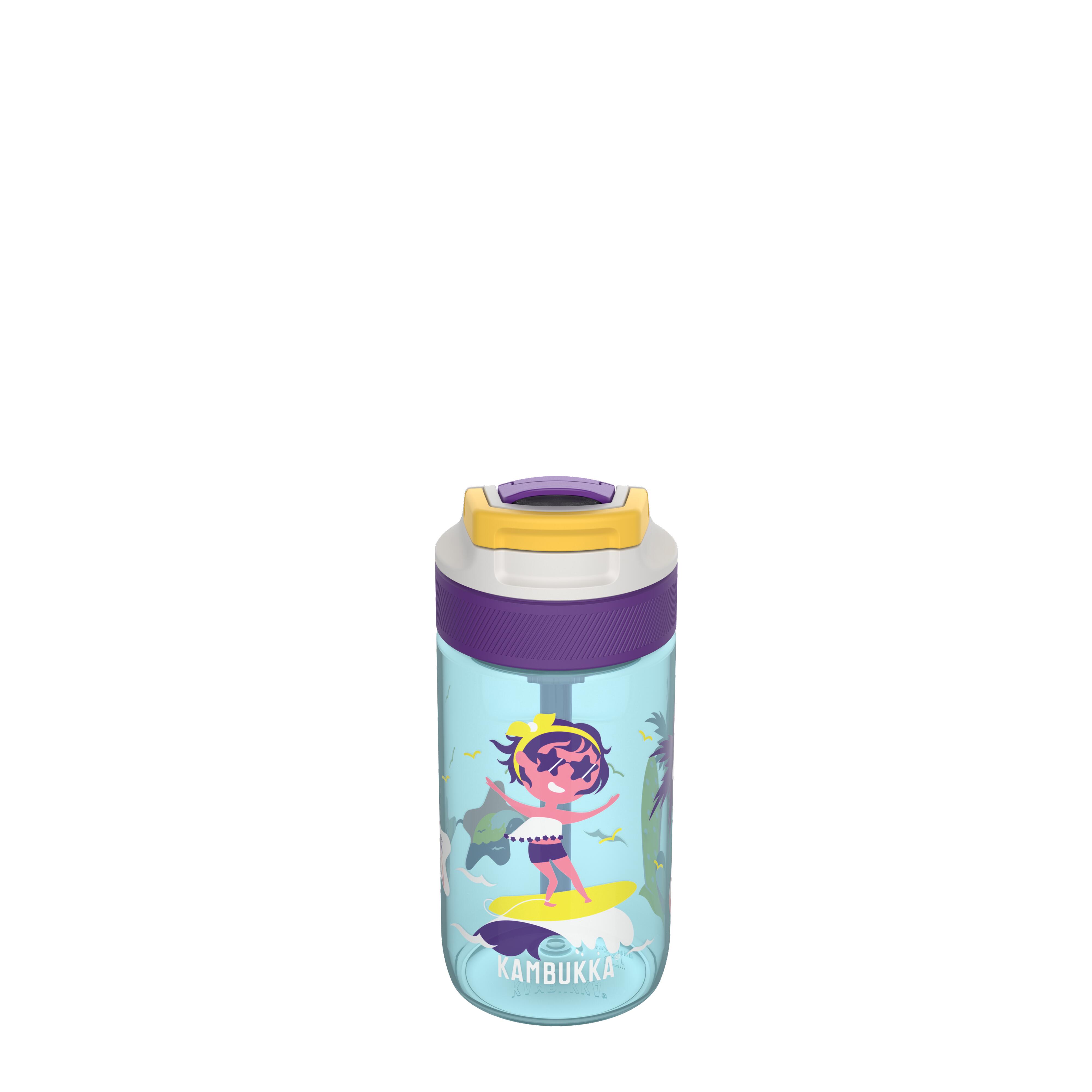 Bidon na wodę butelka na napoje dziecięca Kambukka Lagoon 400ml Surf Girl